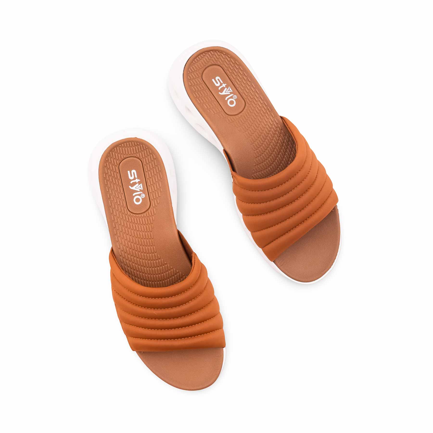 Brown Formal Slipper For Ladies PU0781 - Image 5
