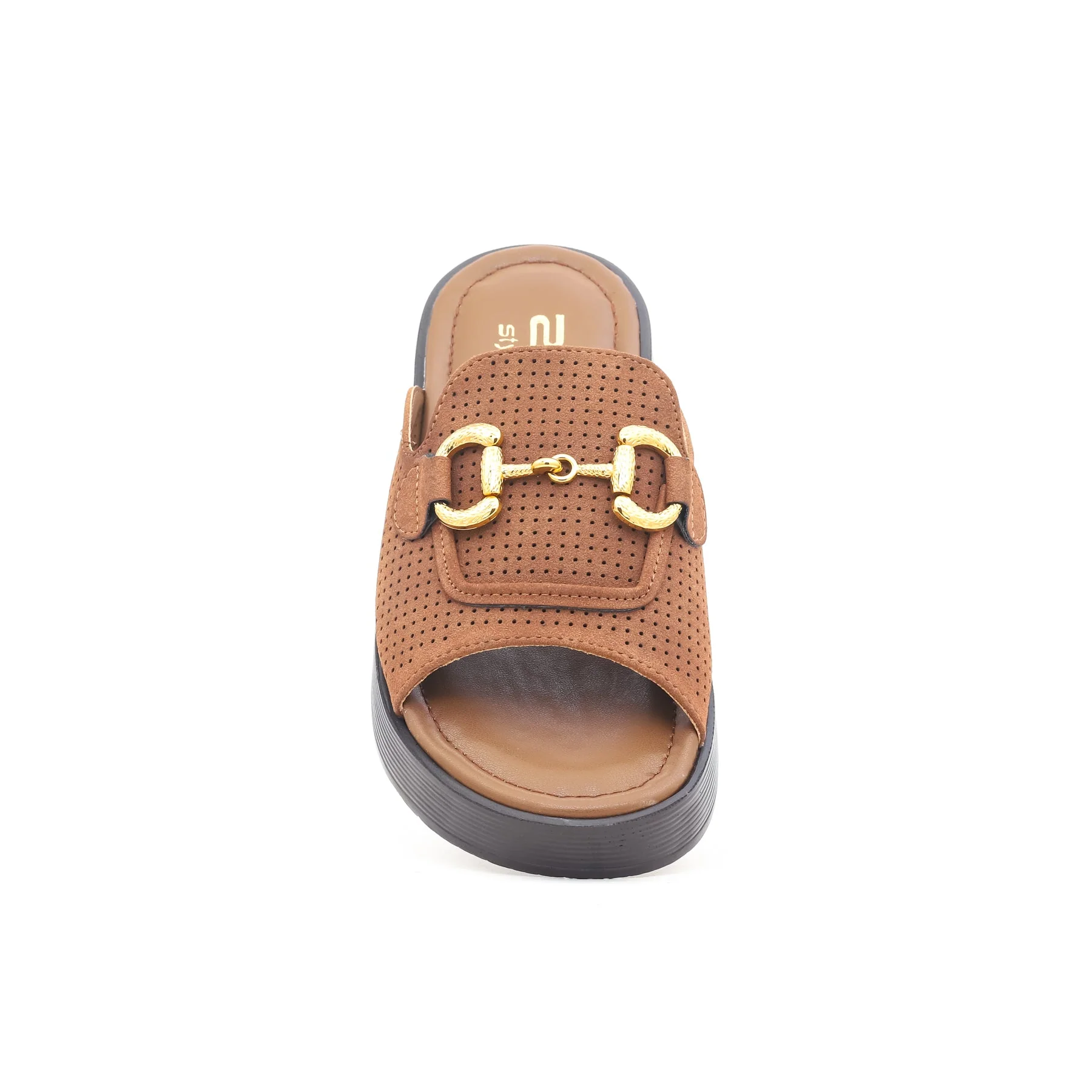 Brown Formal Slipper FR7994 - Image 3