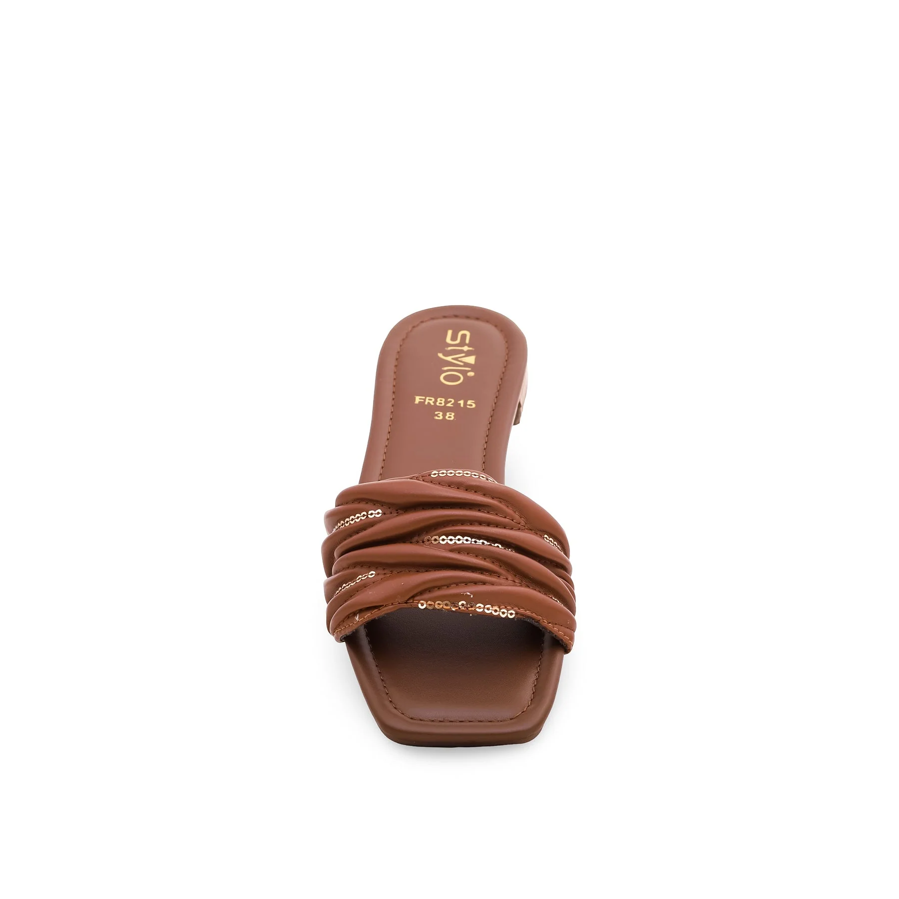 Brown Formal Slipper FR8215 - Image 3