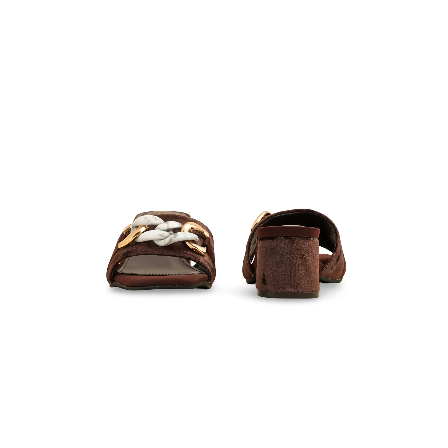 Brown Formal Slipper FR8382 - Image 4