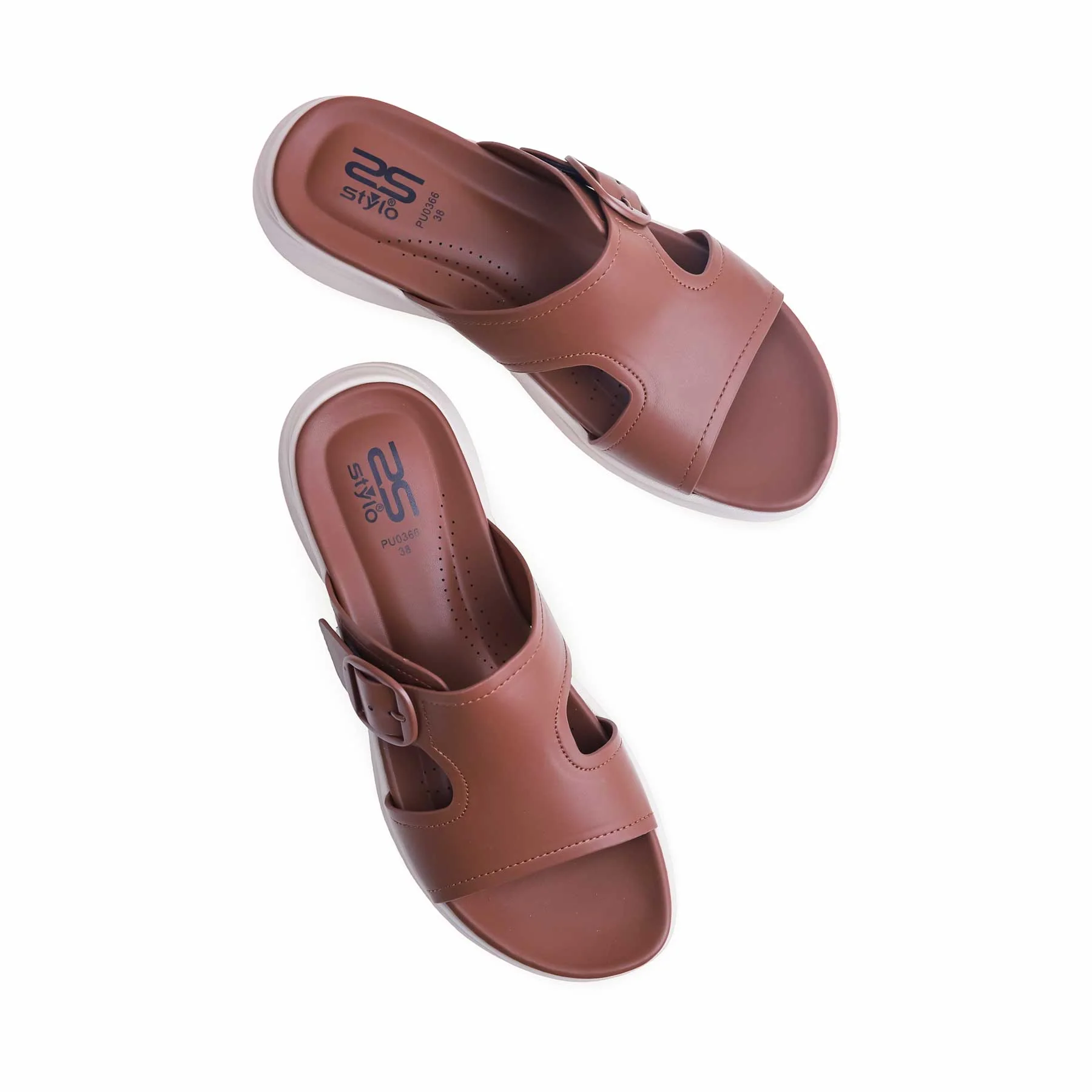 Brown Formal Slipper PU0366 - Image 6