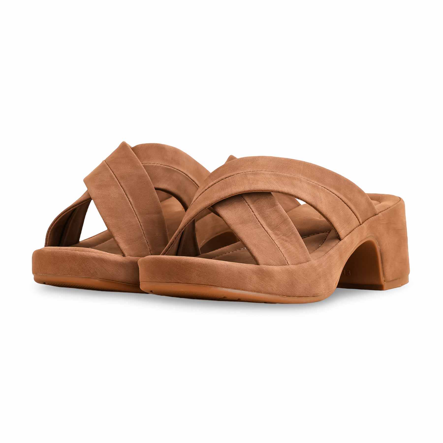 Brown Formal Slipper PU0516 - Image 3