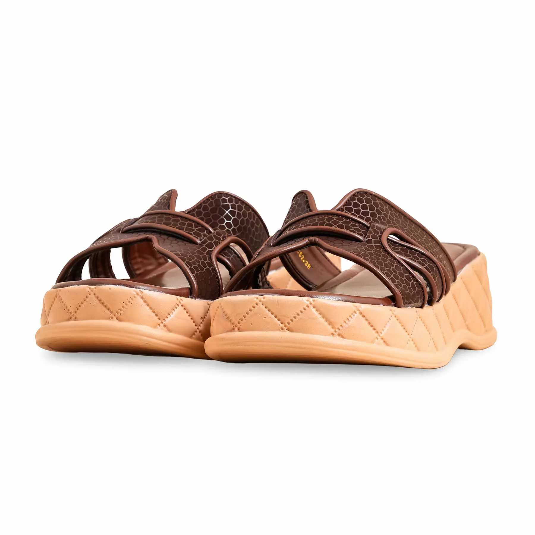 Brown Formal Slipper PU0562 - Image 3