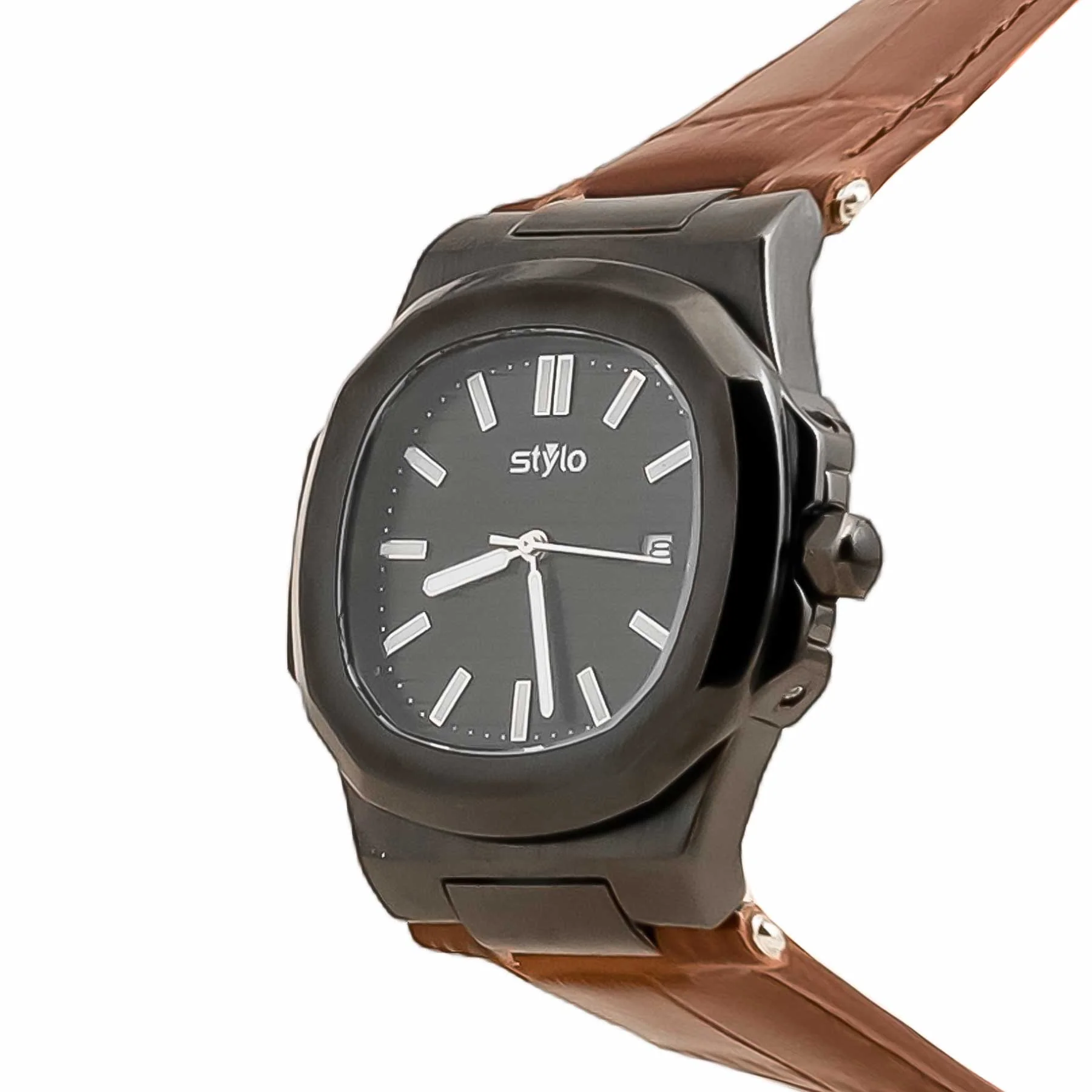 Brown Gents Watch J34032 - Image 3