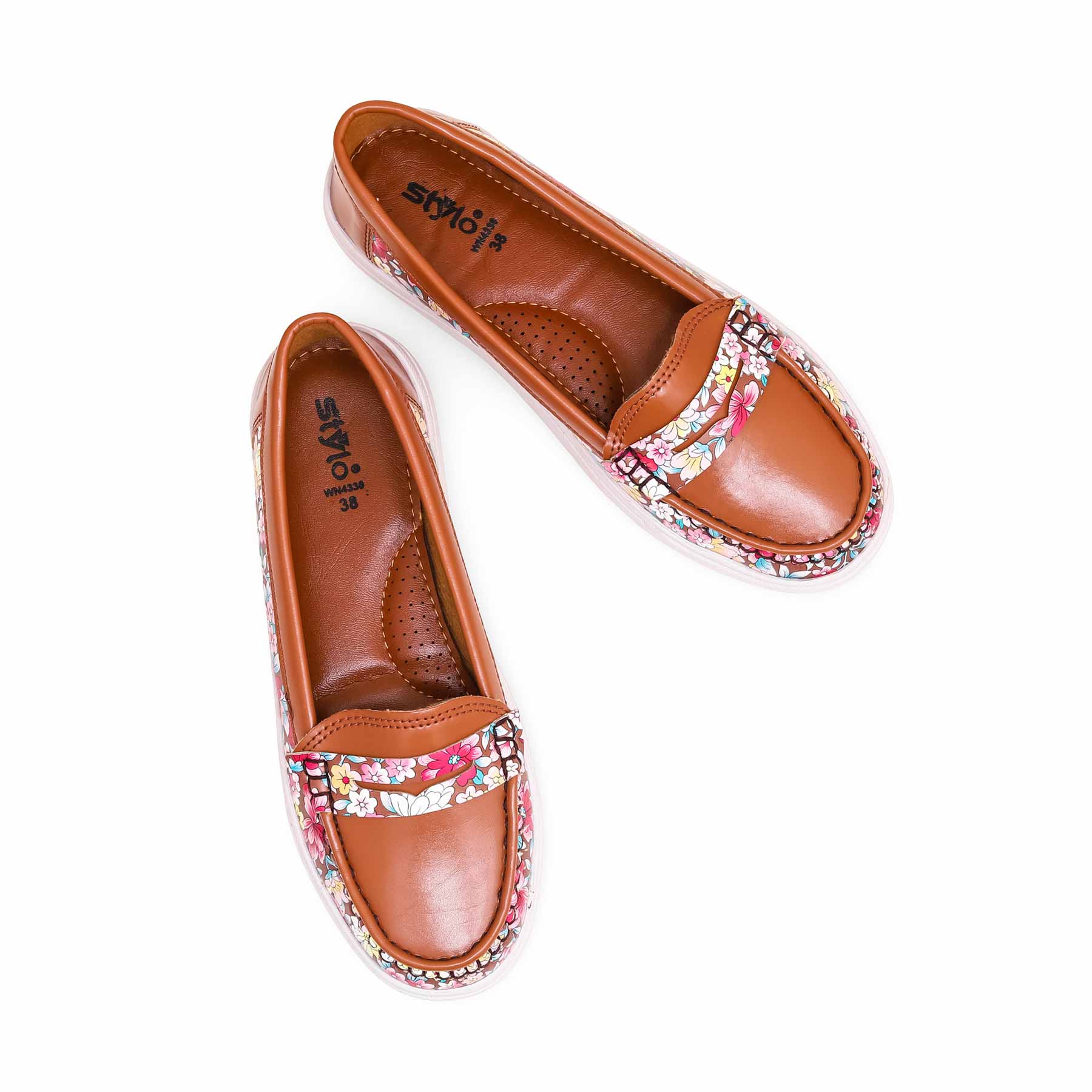 Brown Moccasin WN4330 - Image 4