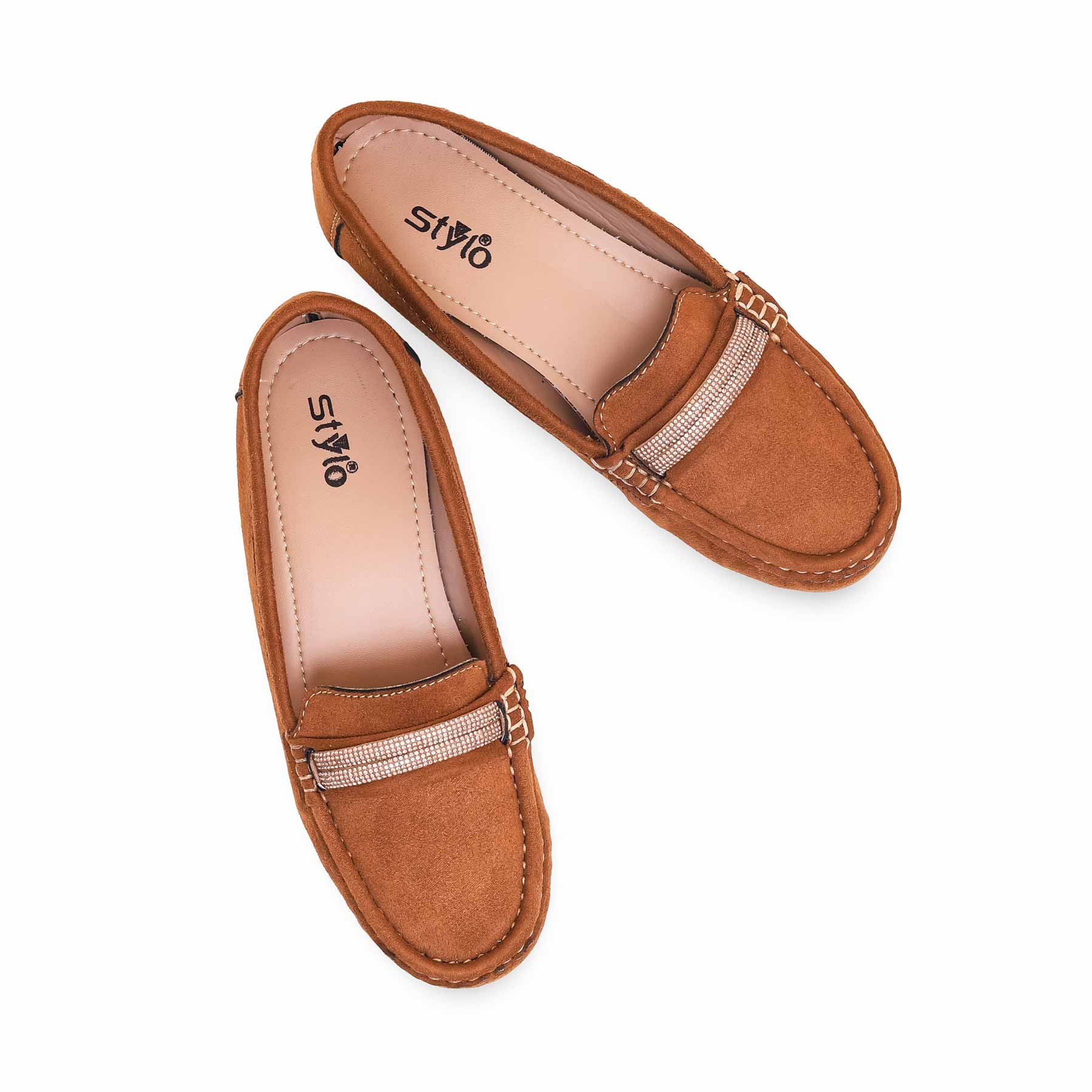 Brown Moccasin WN4336 - Image 4