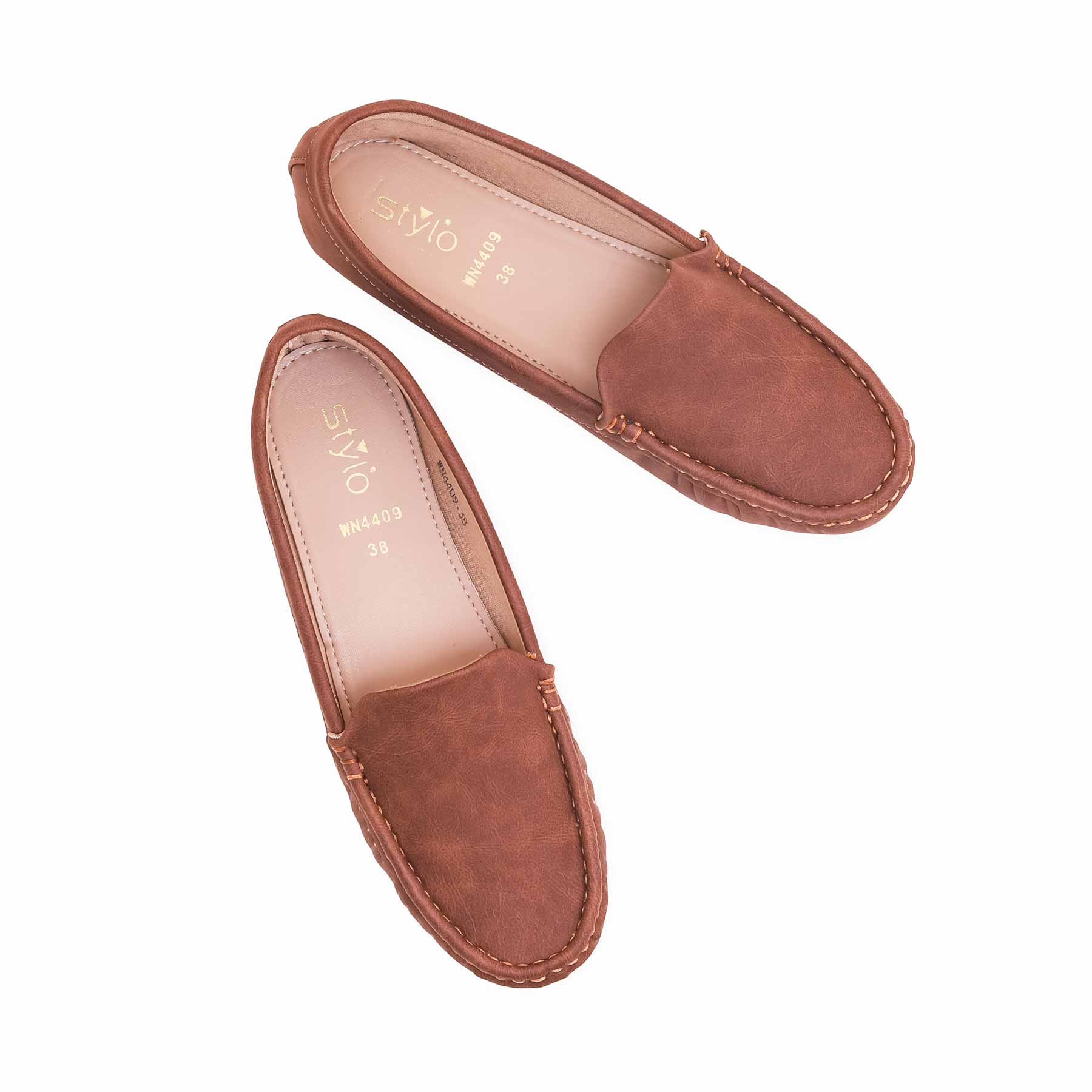 Brown Moccasin WN4409 - Image 4