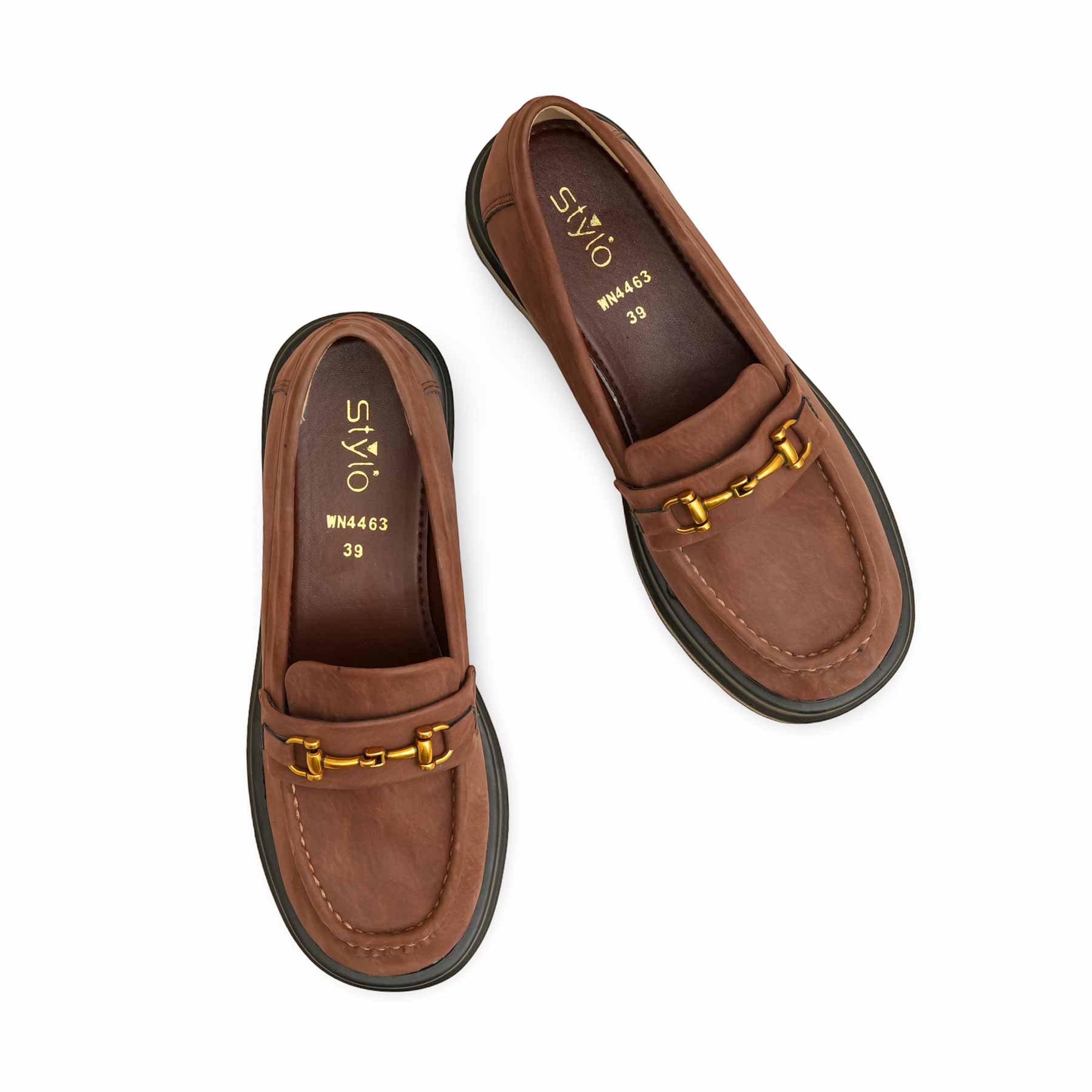 Brown Moccasin WN4463 - Image 4