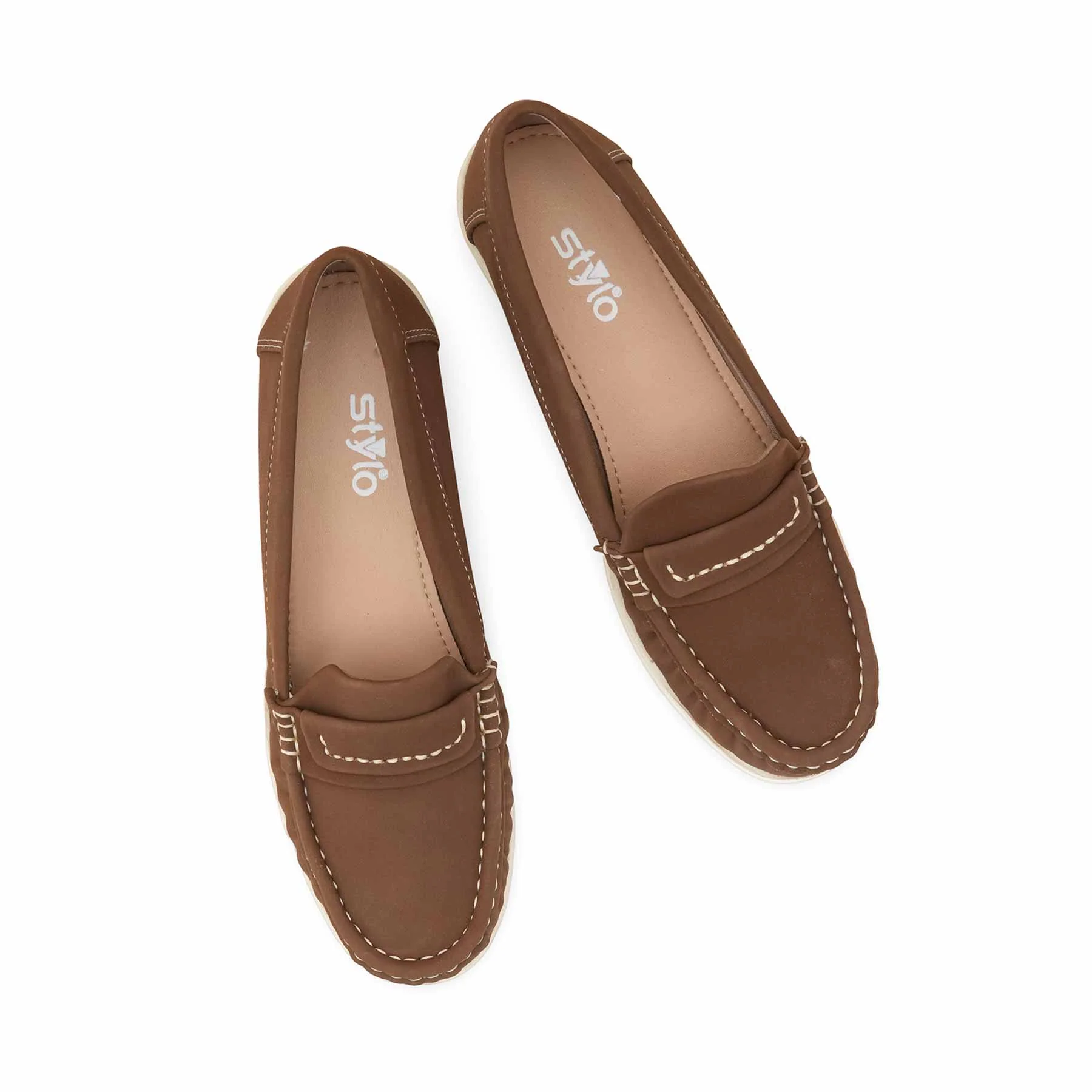 Brown Moccasin WNS003 - Image 5