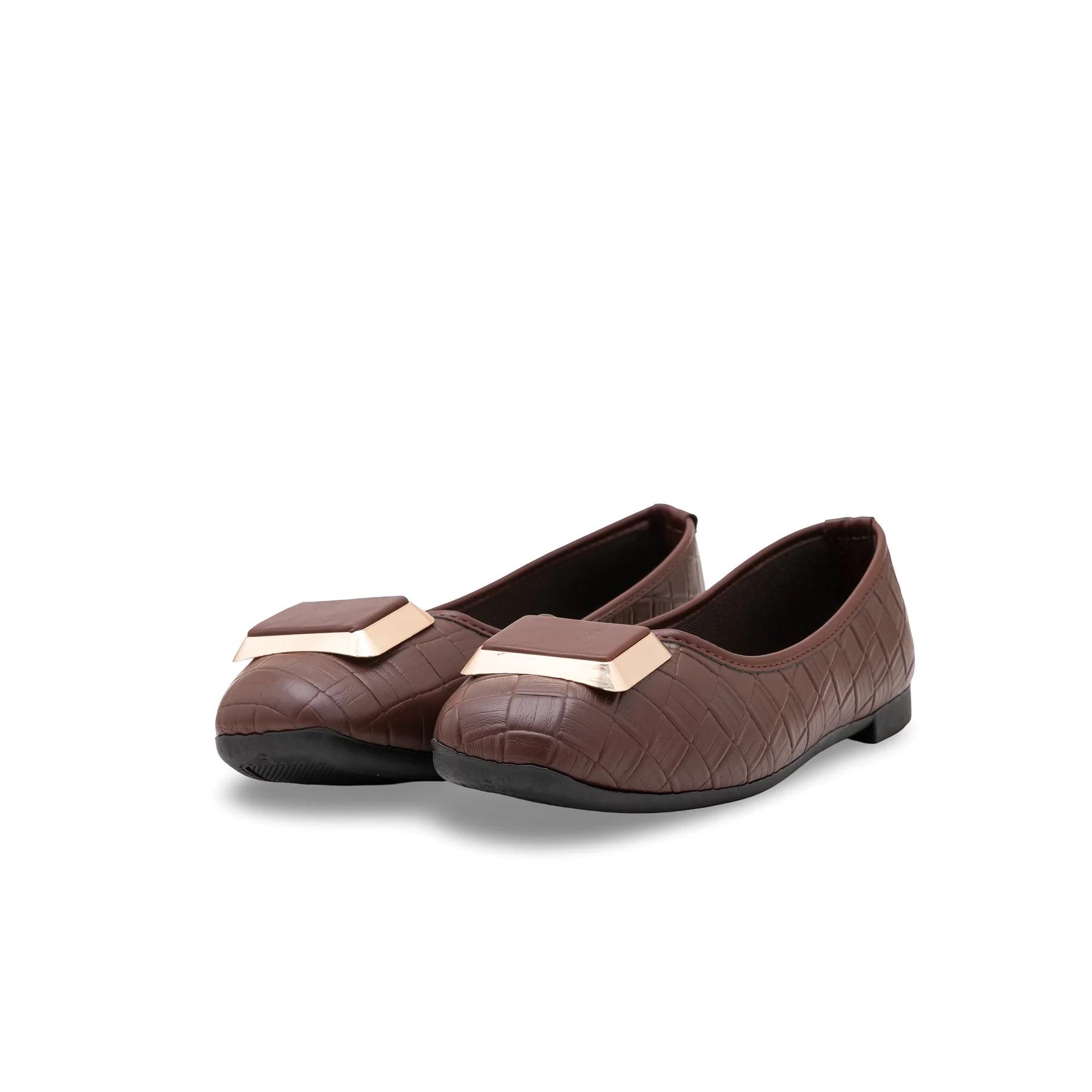 Brown Pumps For Ladies WN1277 - Image 3