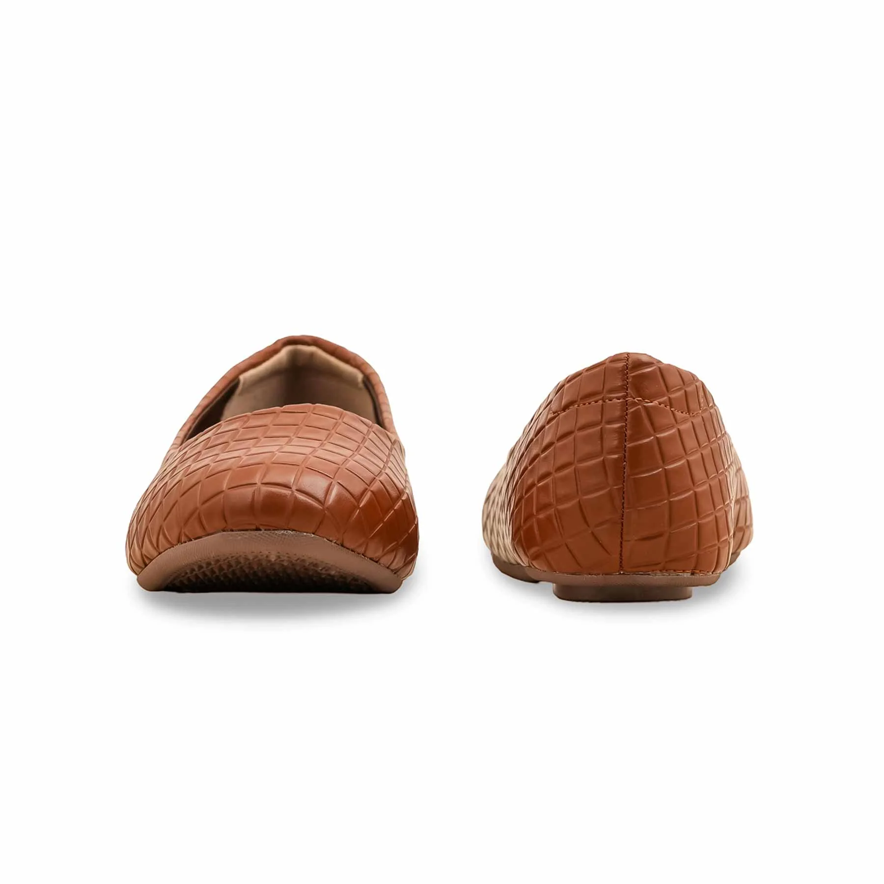 Brown Pumps For Ladies WN1350 - Image 4