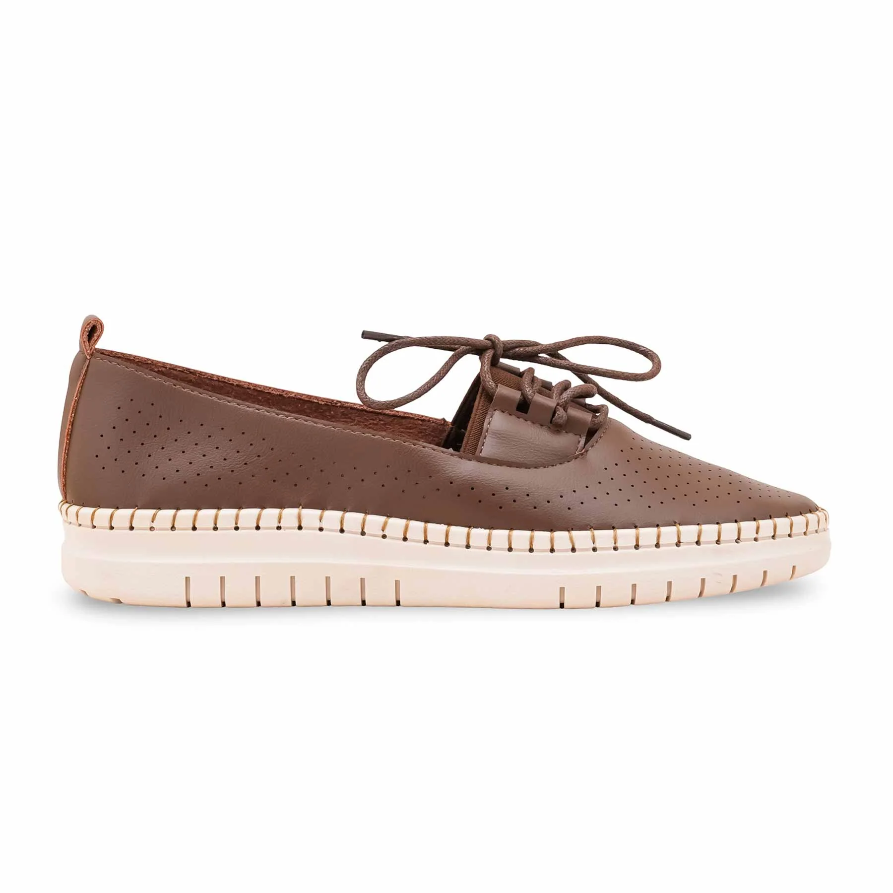 Brown Pumps For Women WN1336 - Image 2