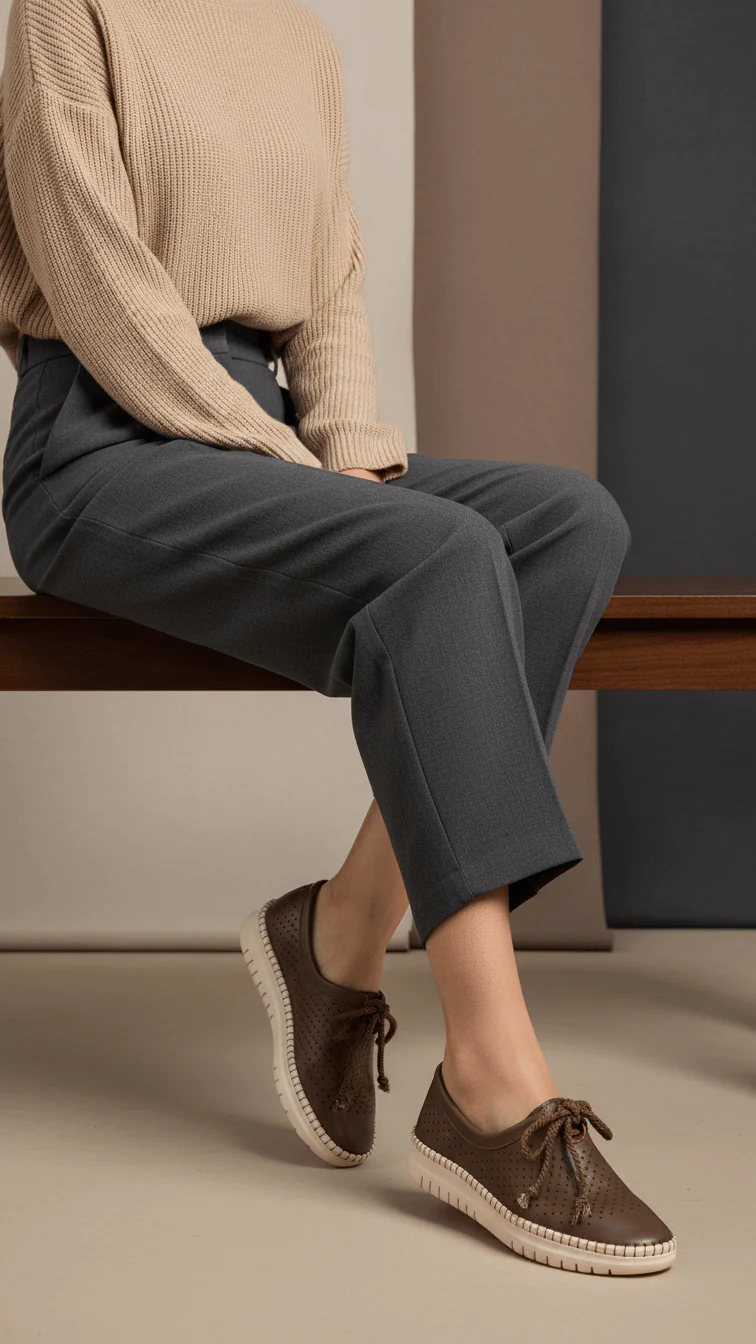 Brown Pumps For Women WN1337