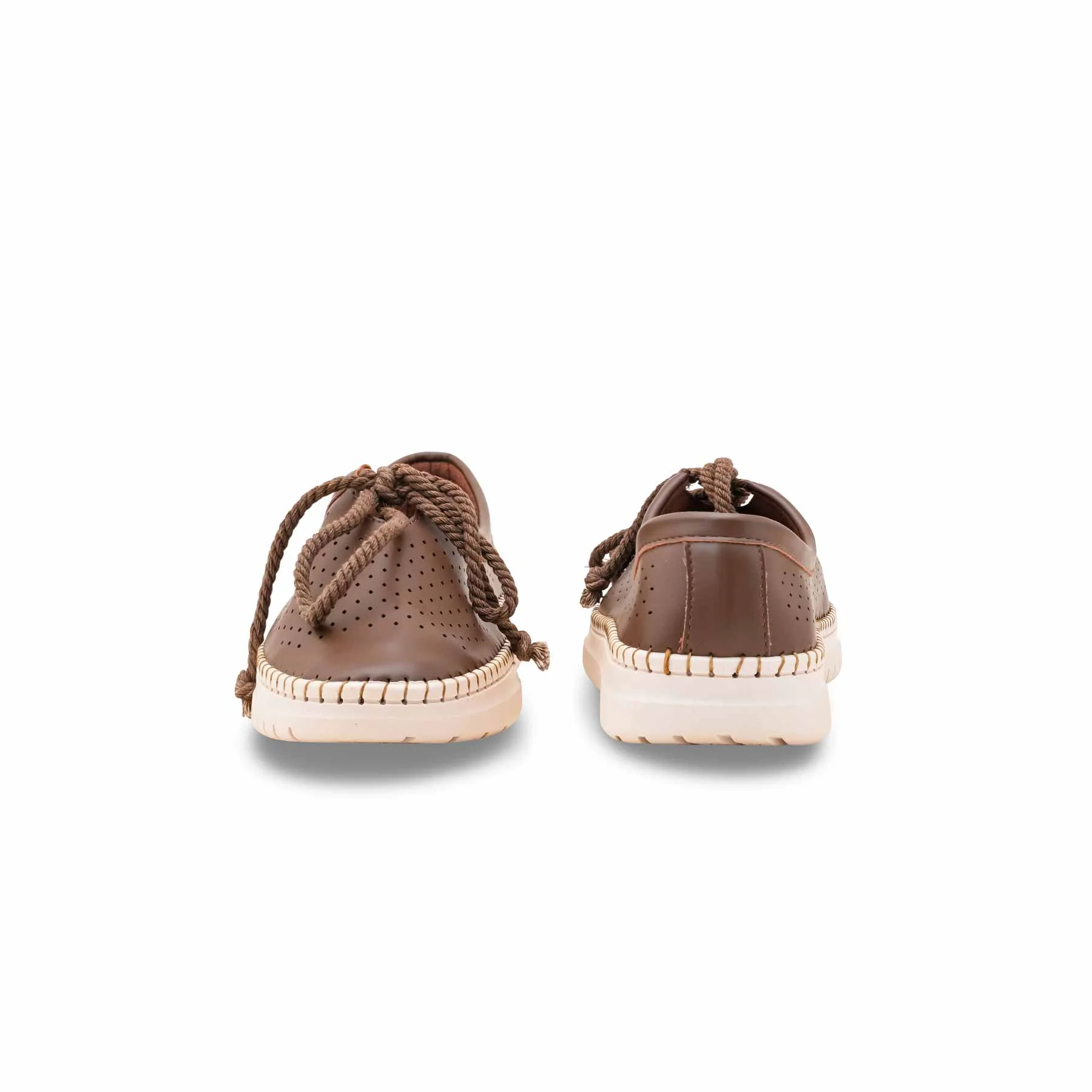 Brown Pumps For Women WN1337 - Image 4