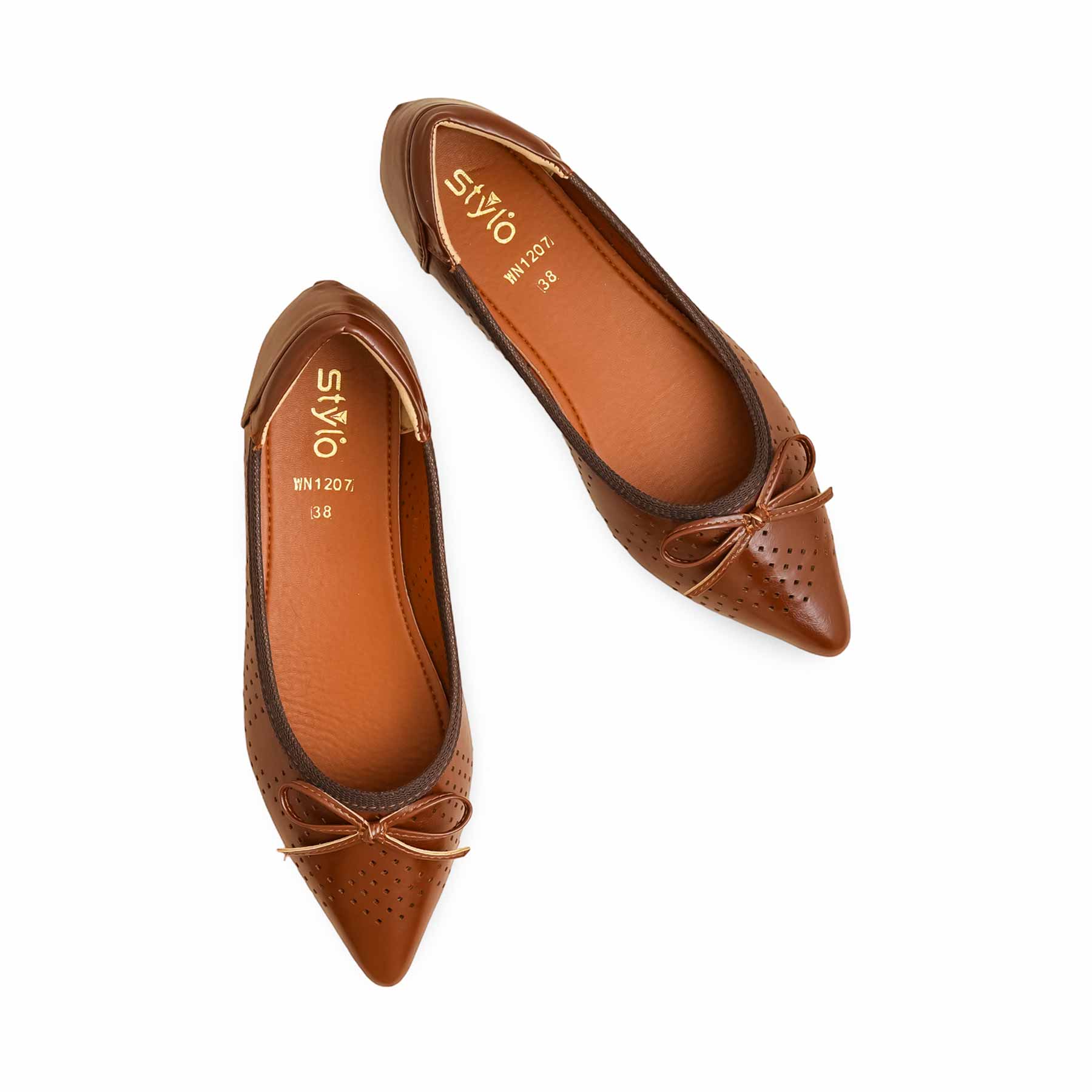 Brown Pumps WN1207 - Image 6
