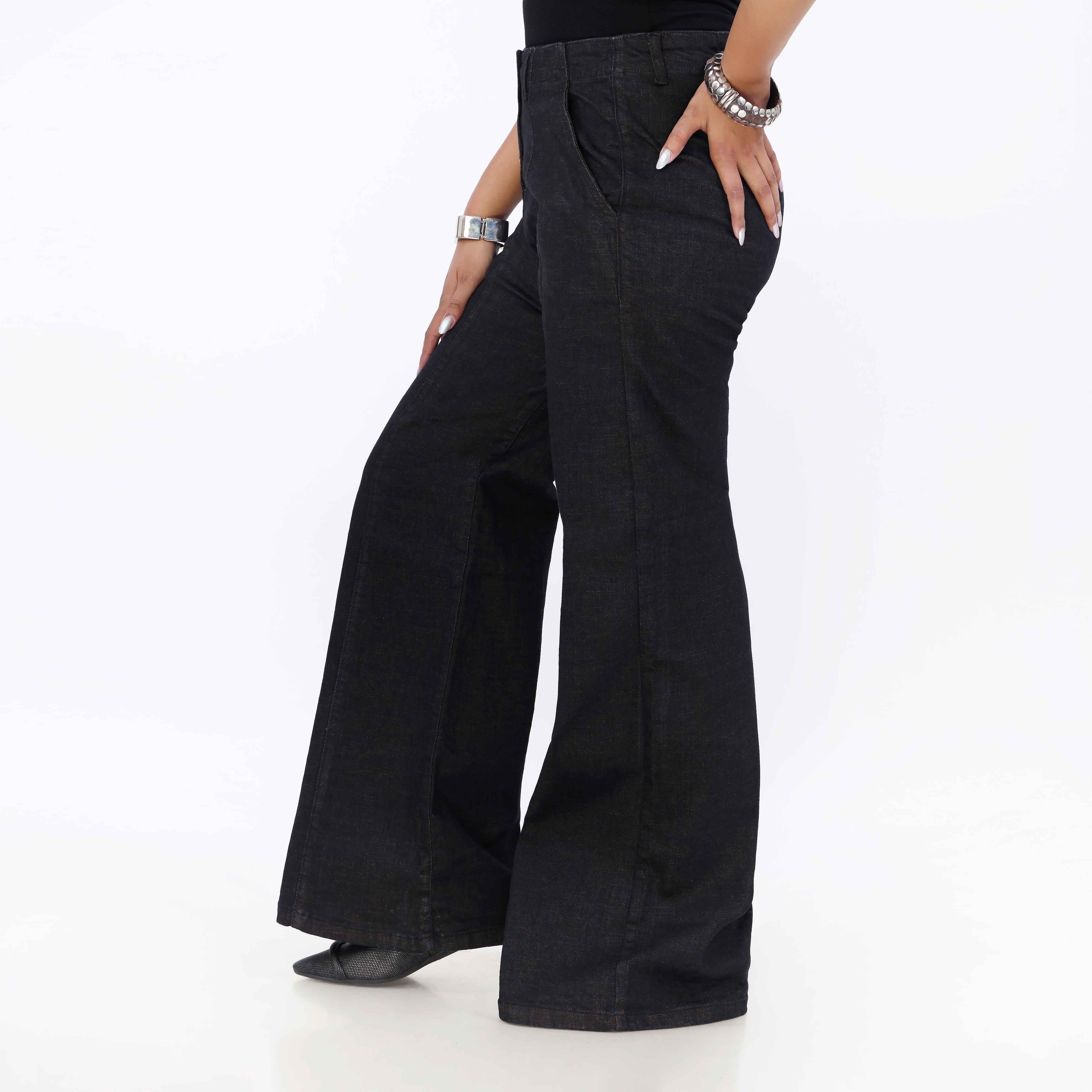 Brown Relax Fit Denim Pant PP5046 - Image 4
