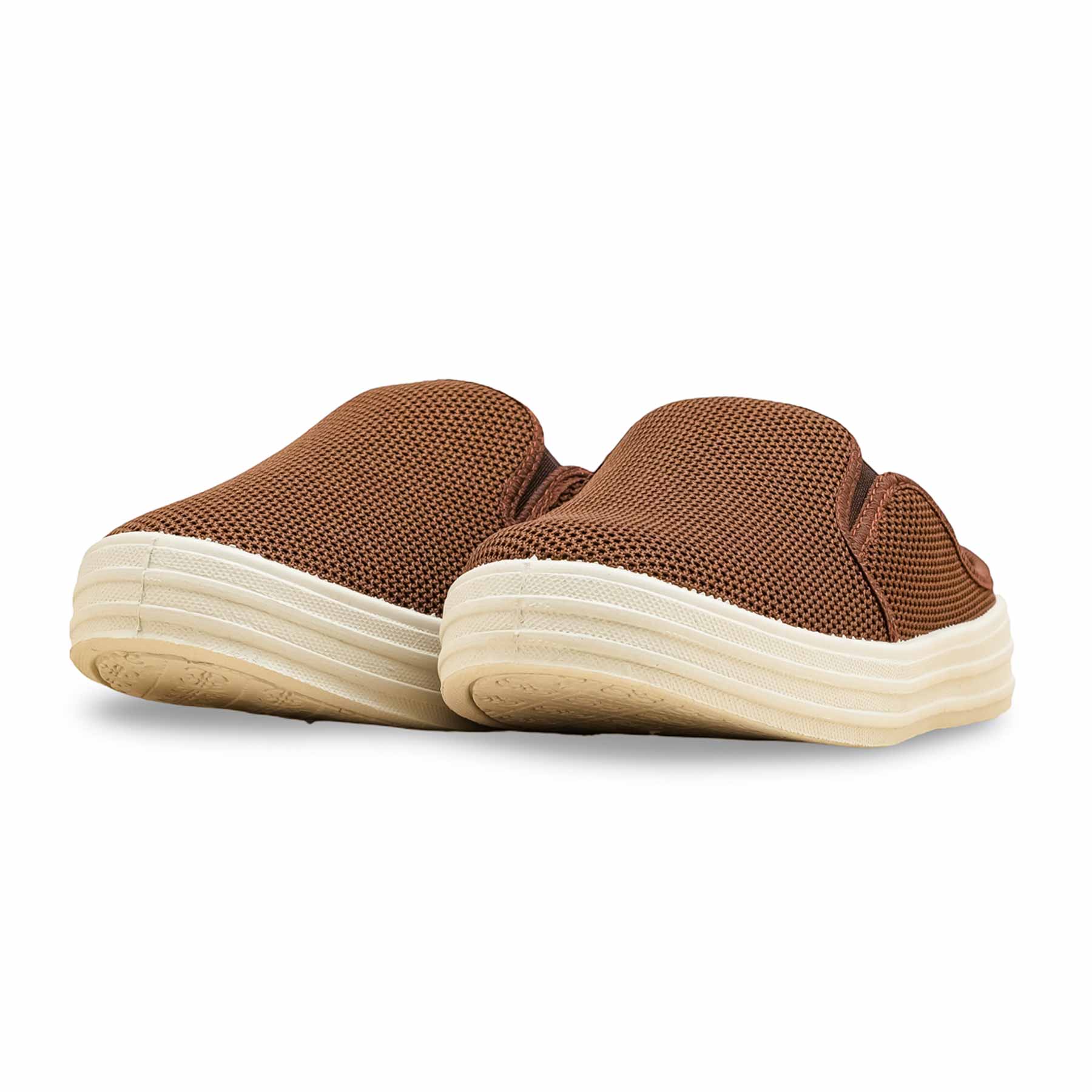 Brown Sneaker For Ladies WN6196 - Image 4