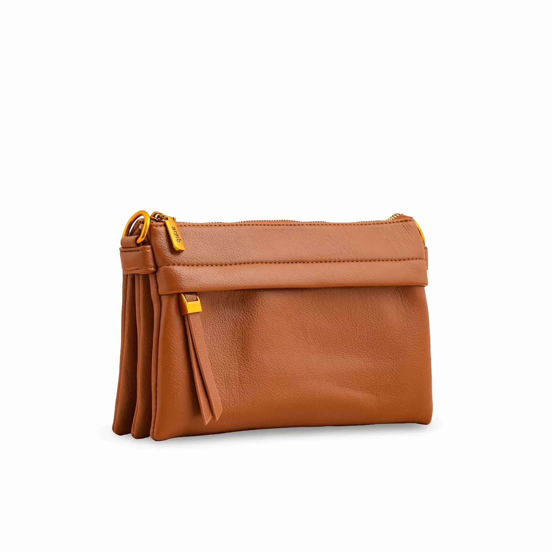 Brown Women Formal Shoulder Bag P36363 - Image 3