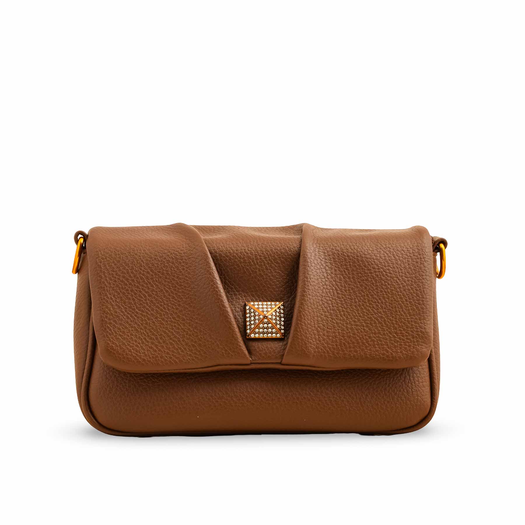 Brown Women Formal Shoulder Bag P36375 - Image 2