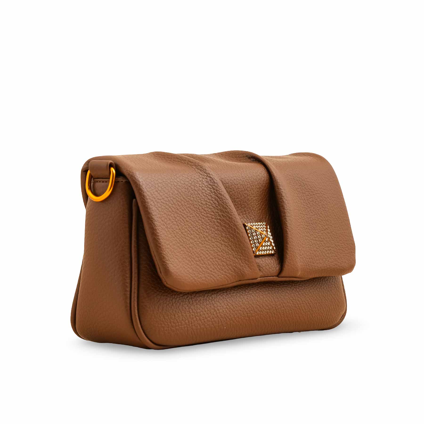Brown Women Formal Shoulder Bag P36375 - Image 3