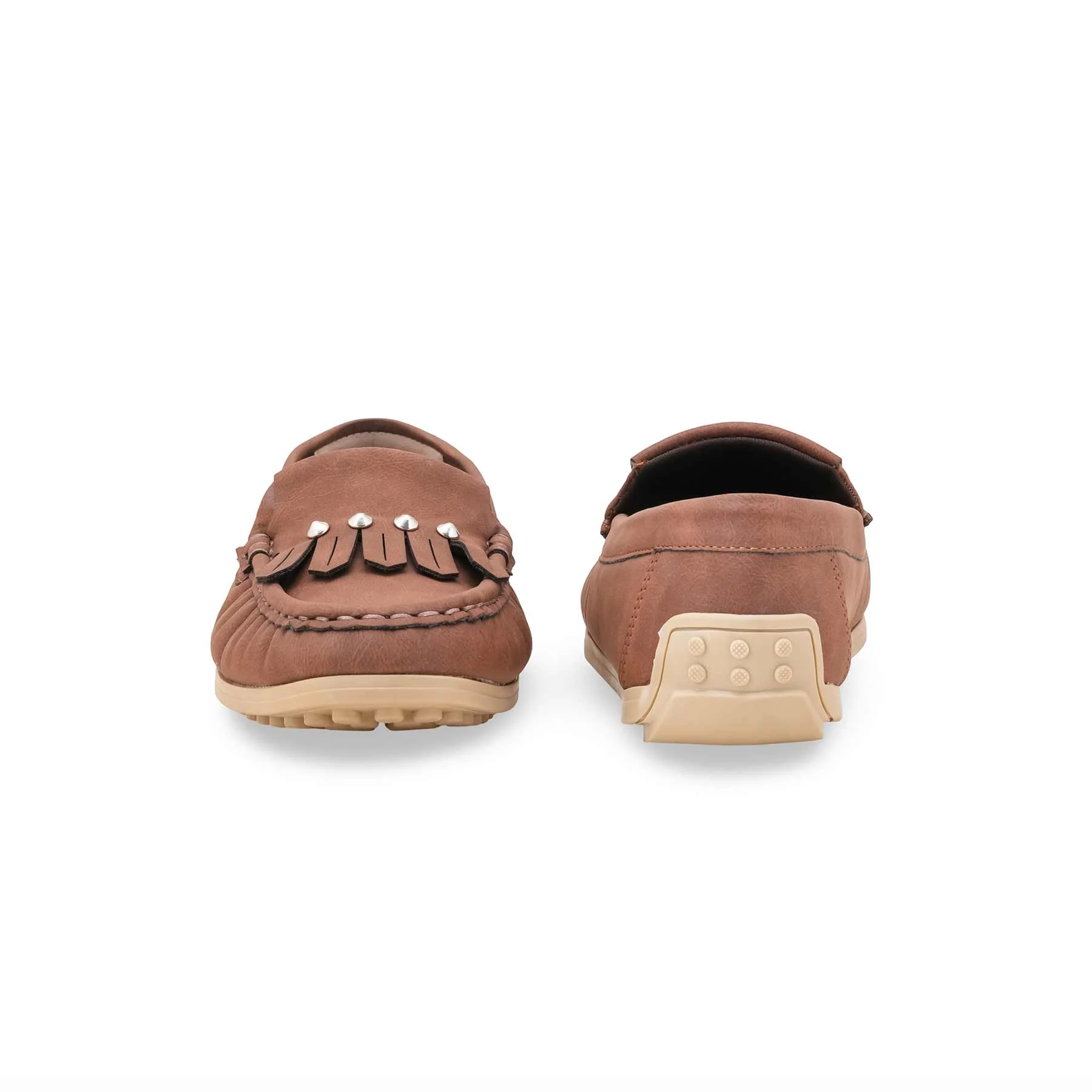 Brown Women Moccasin WN4465 - Image 4