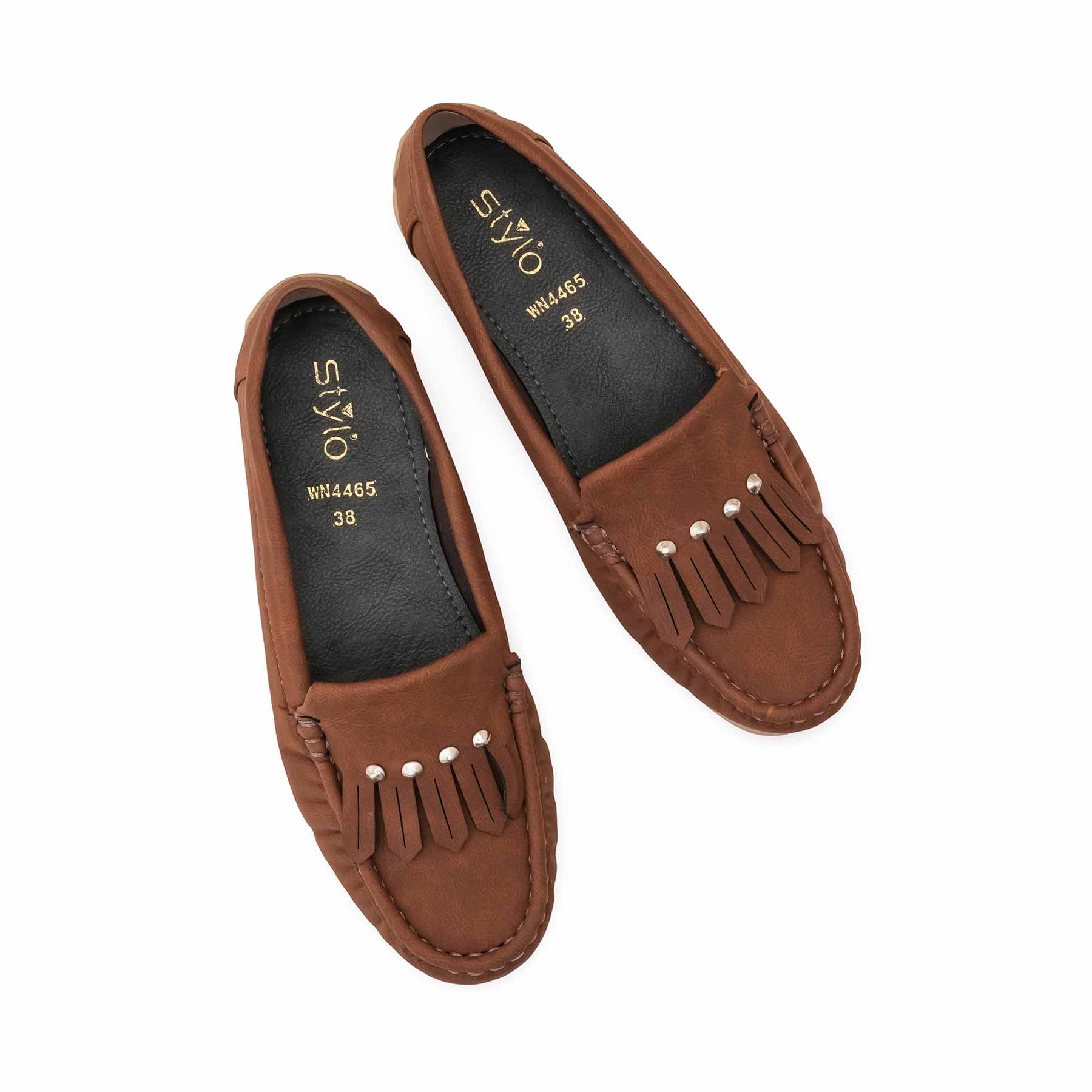 Brown Women Moccasin WN4465 - Image 5