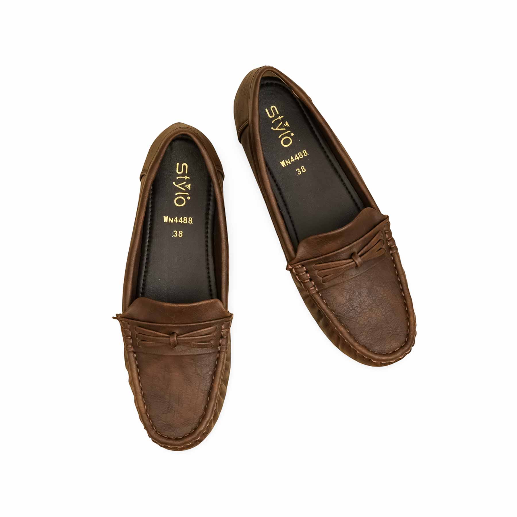 Brown Women Moccasin WN4488 - Image 6