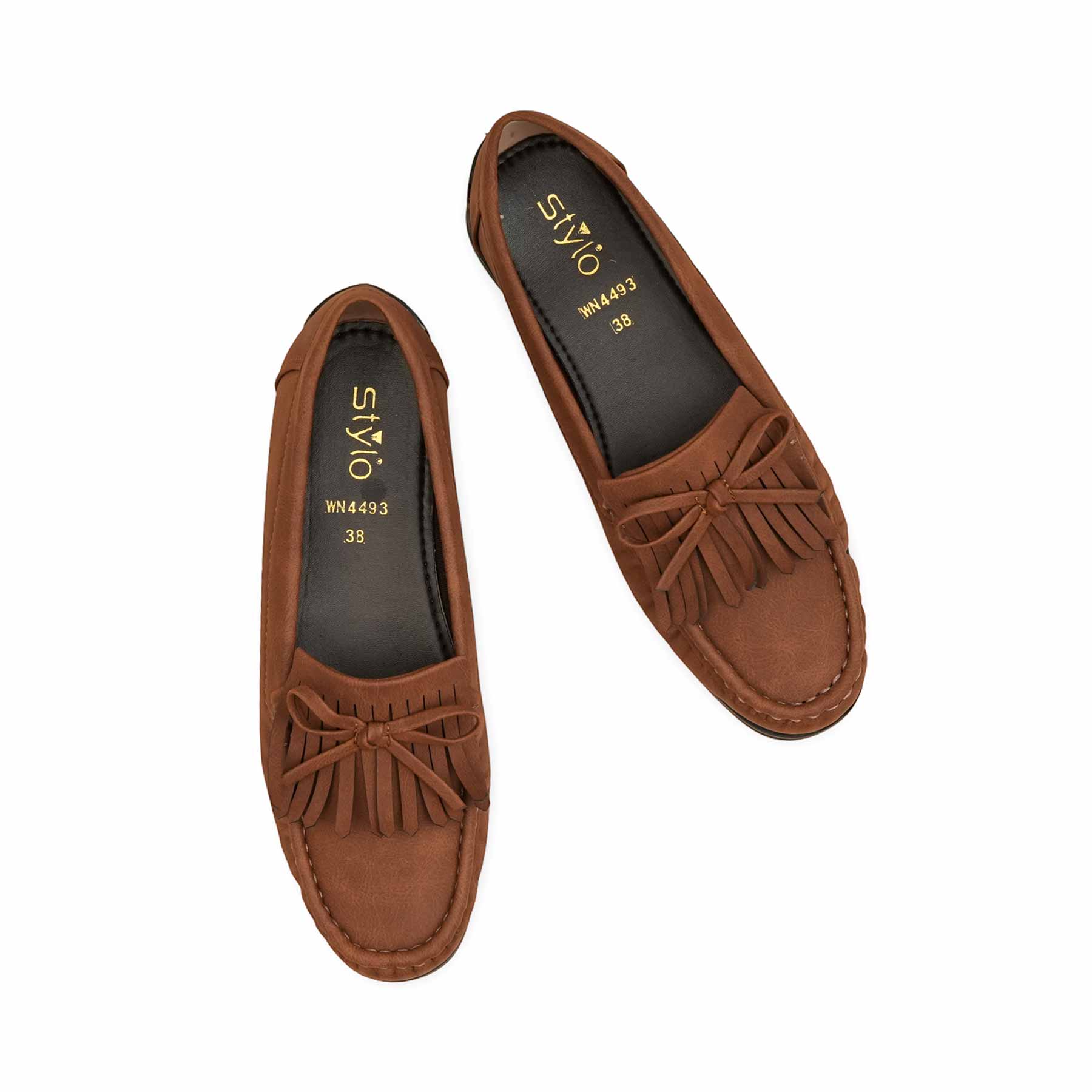 Brown Women Moccasin WN4493 - Image 5