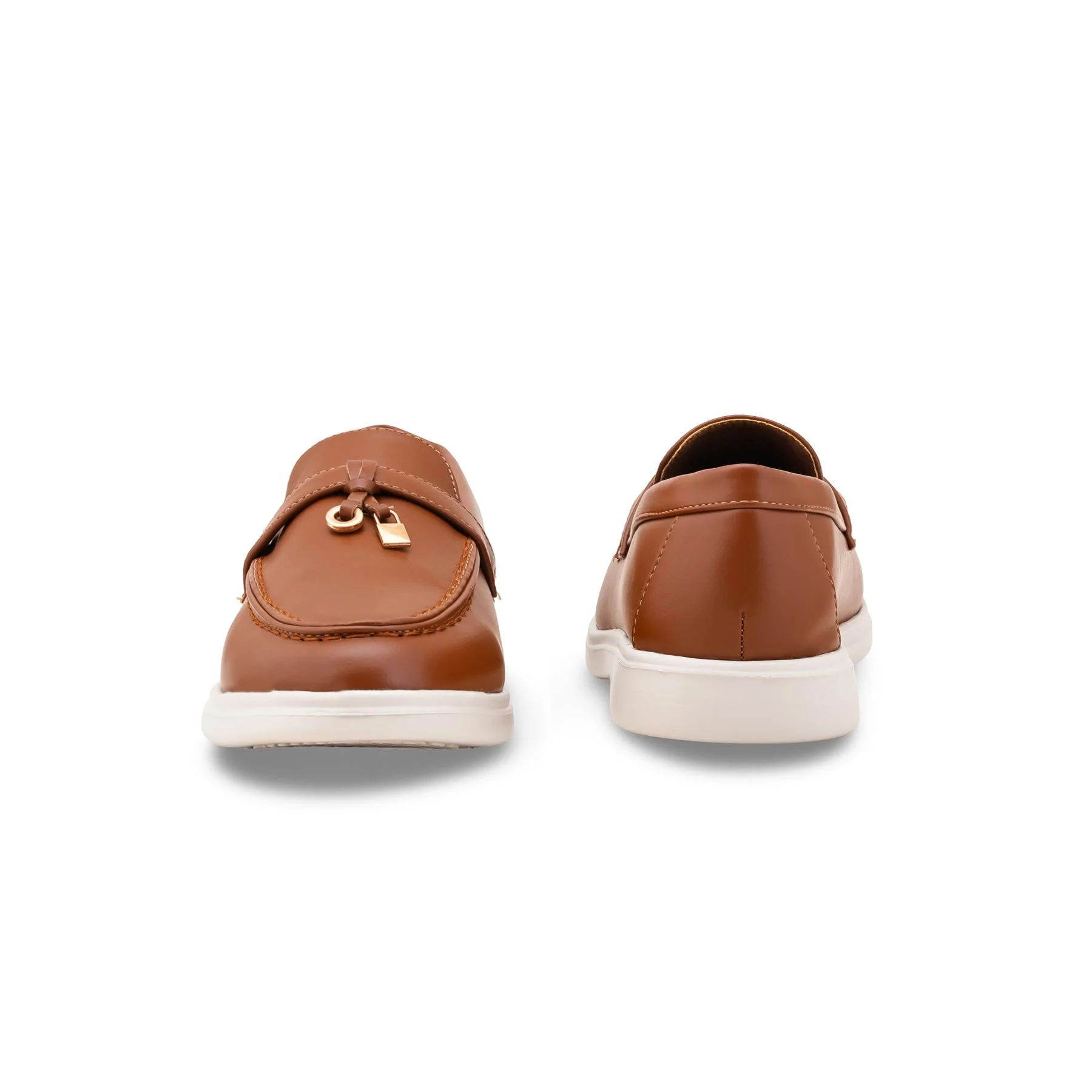 Brown Women Moccasin WN4524 - Image 4