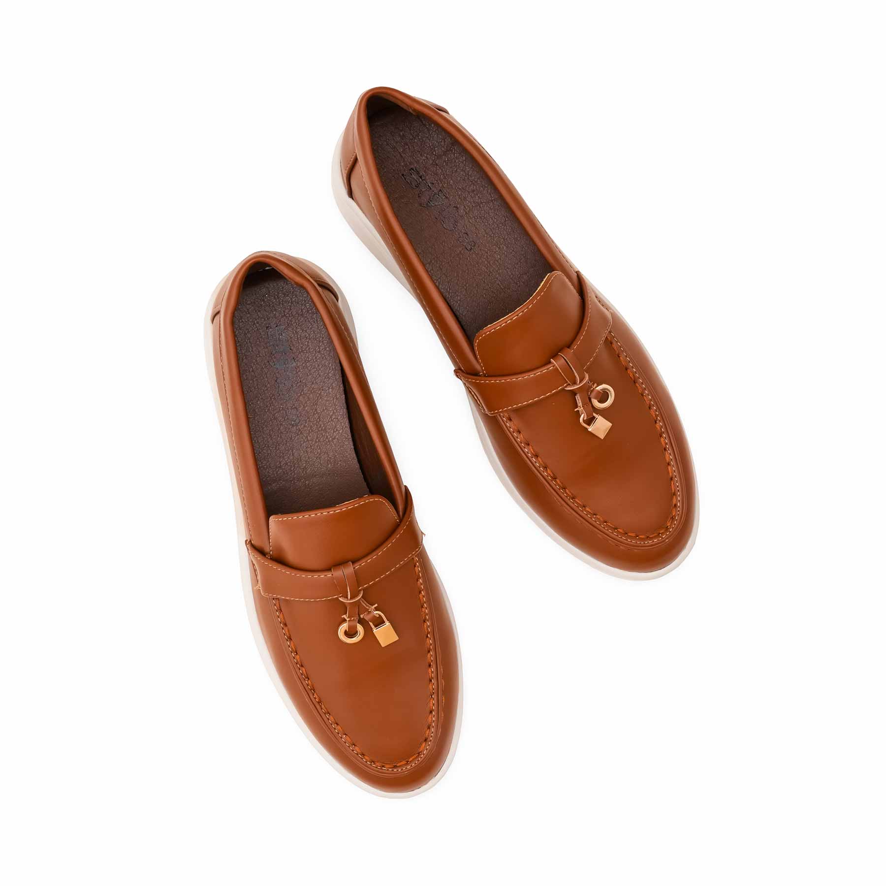 Brown Women Moccasin WN4524 - Image 5