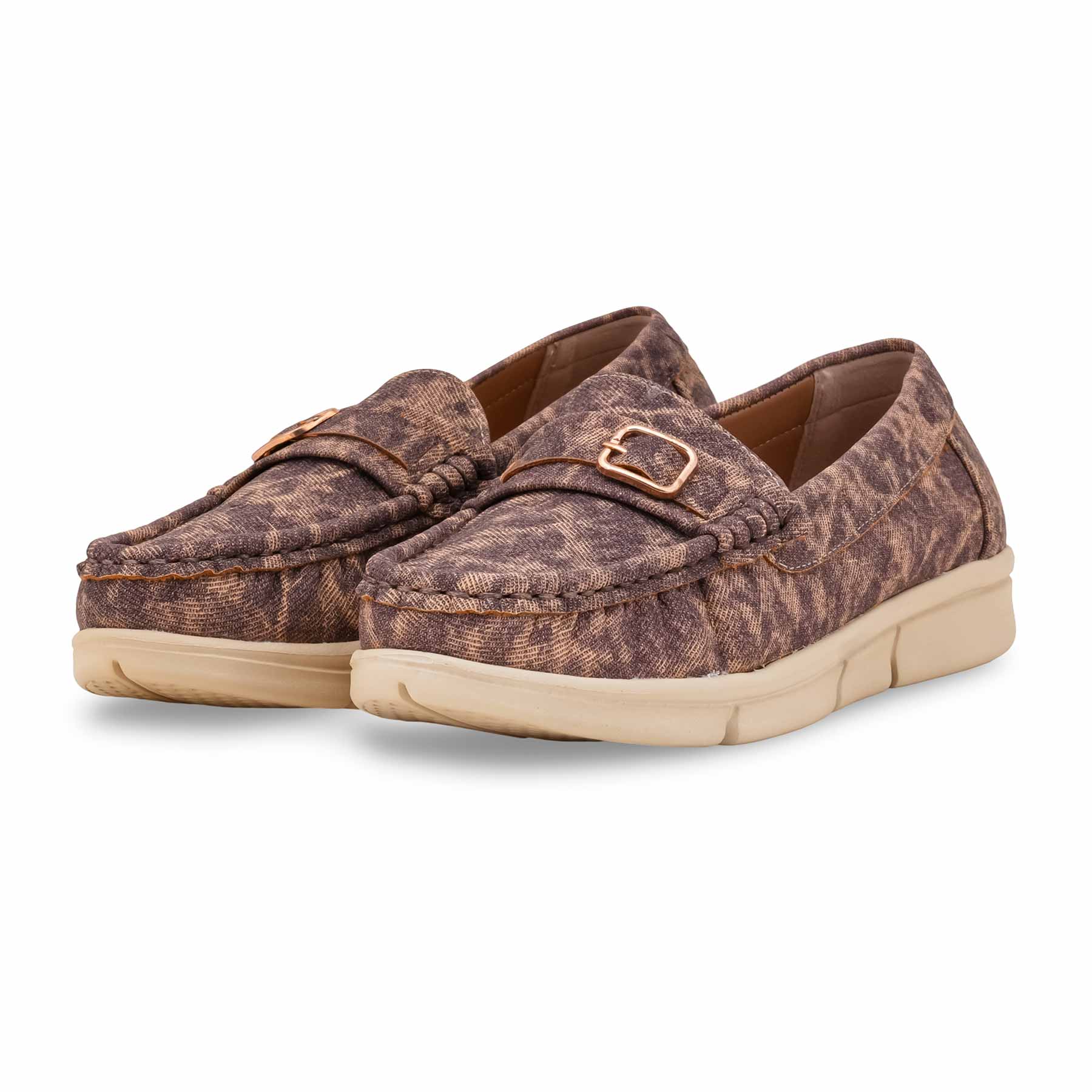 Brown Women Moccasin WN4536 - Image 3