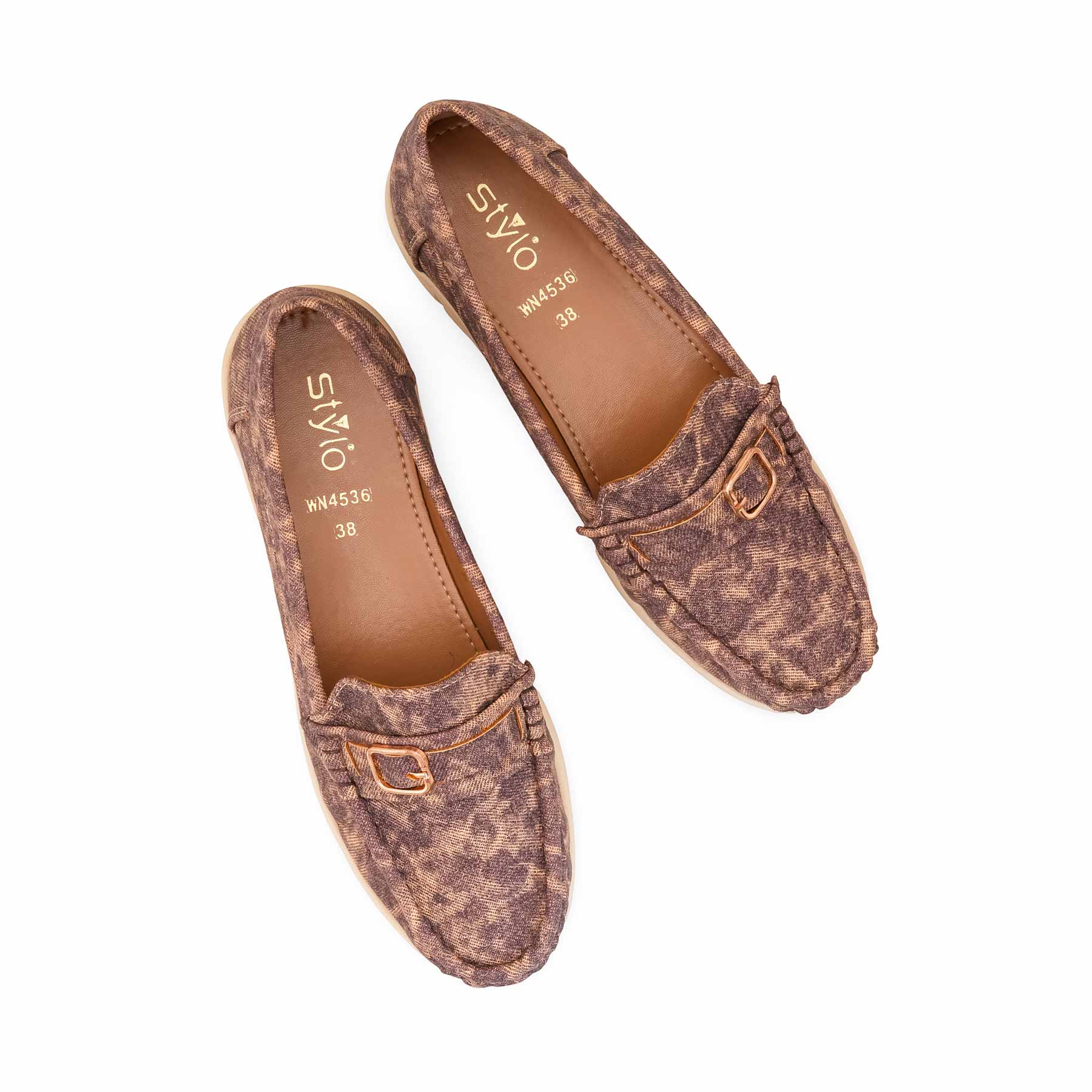 Brown Women Moccasin WN4536 - Image 5