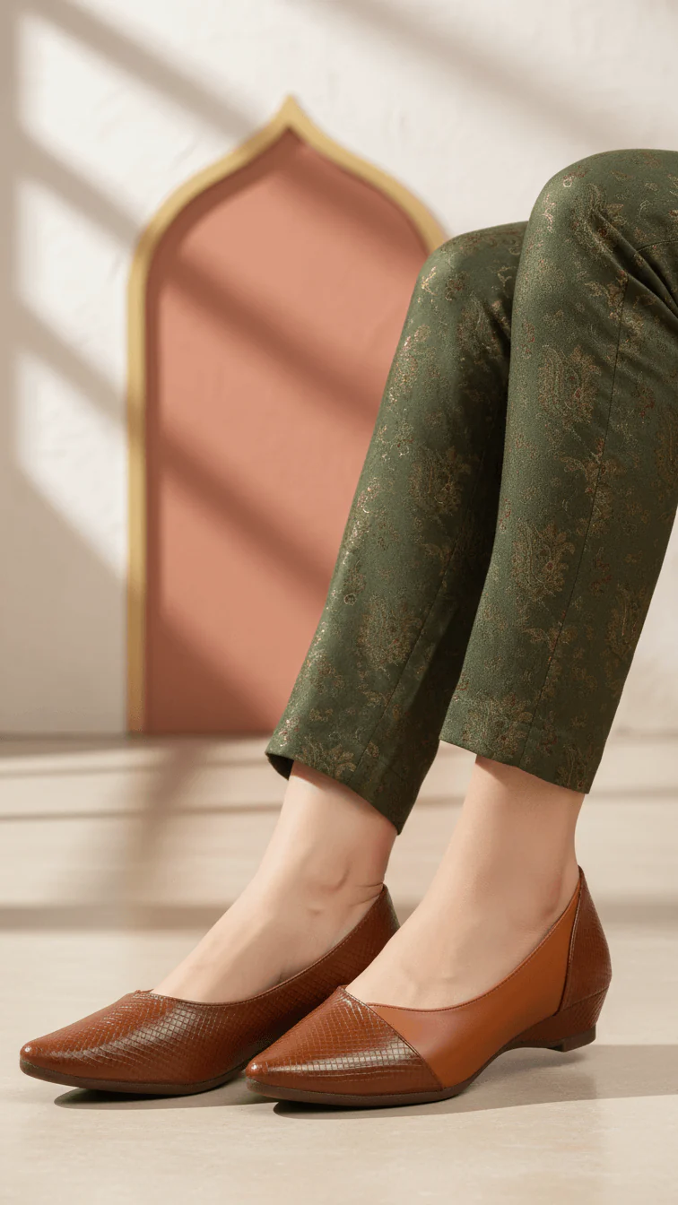 Brown Women Pumps WN1214 - Image 2