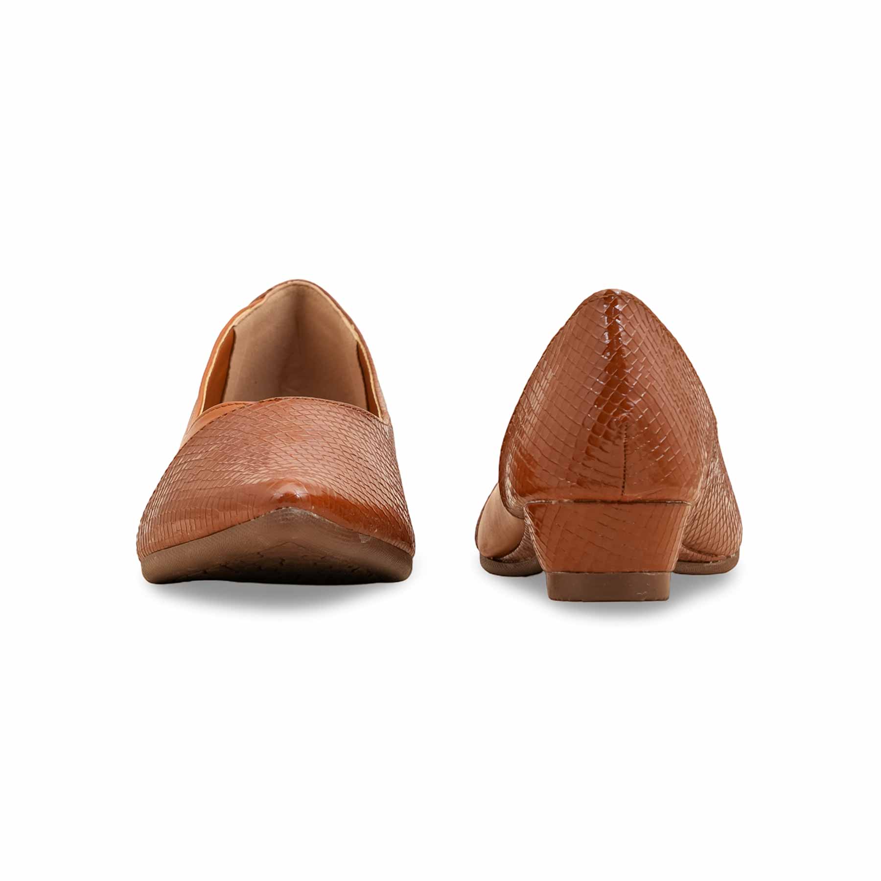Brown Women Pumps WN1214 - Image 5