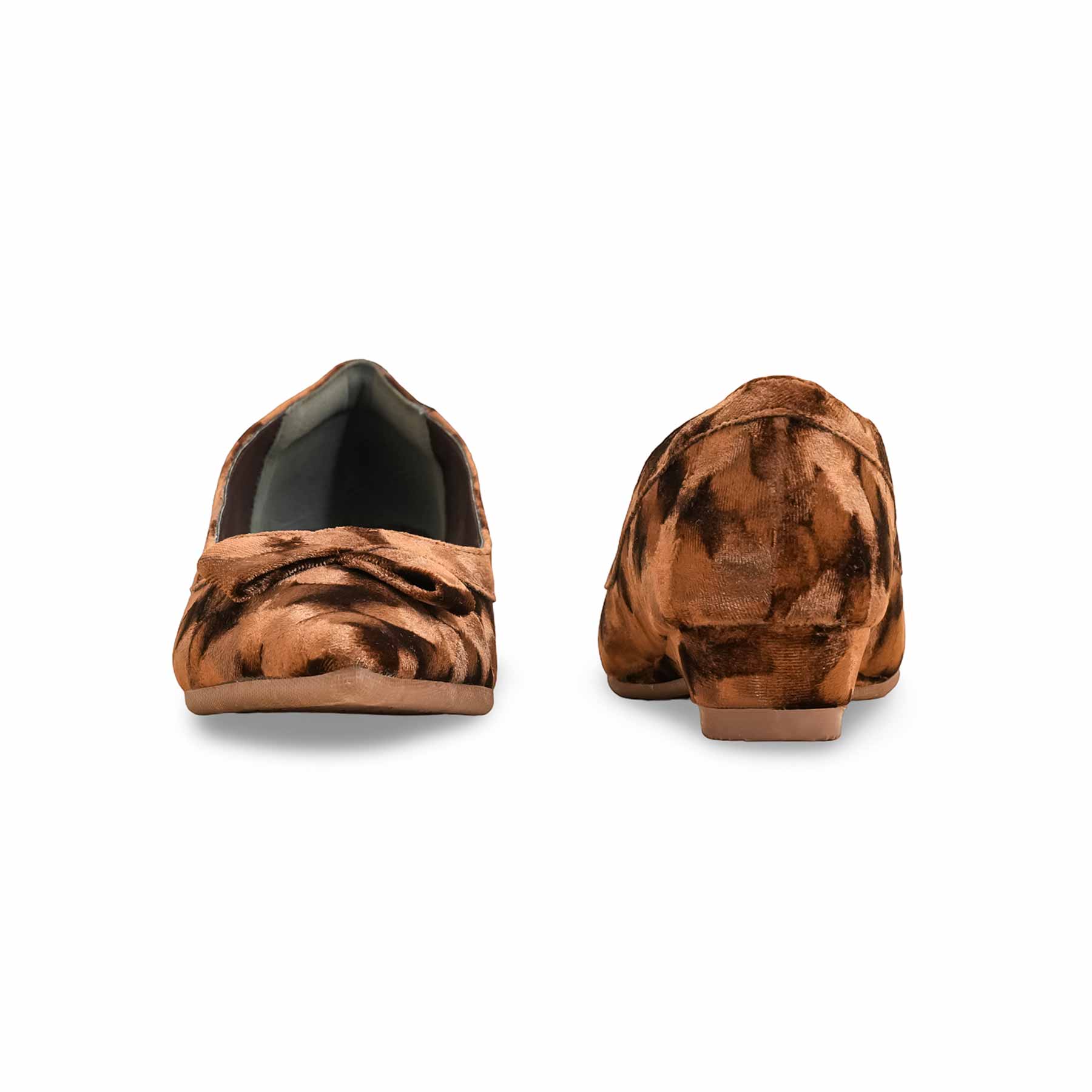 Brown Women Pumps WN1248 - Image 4