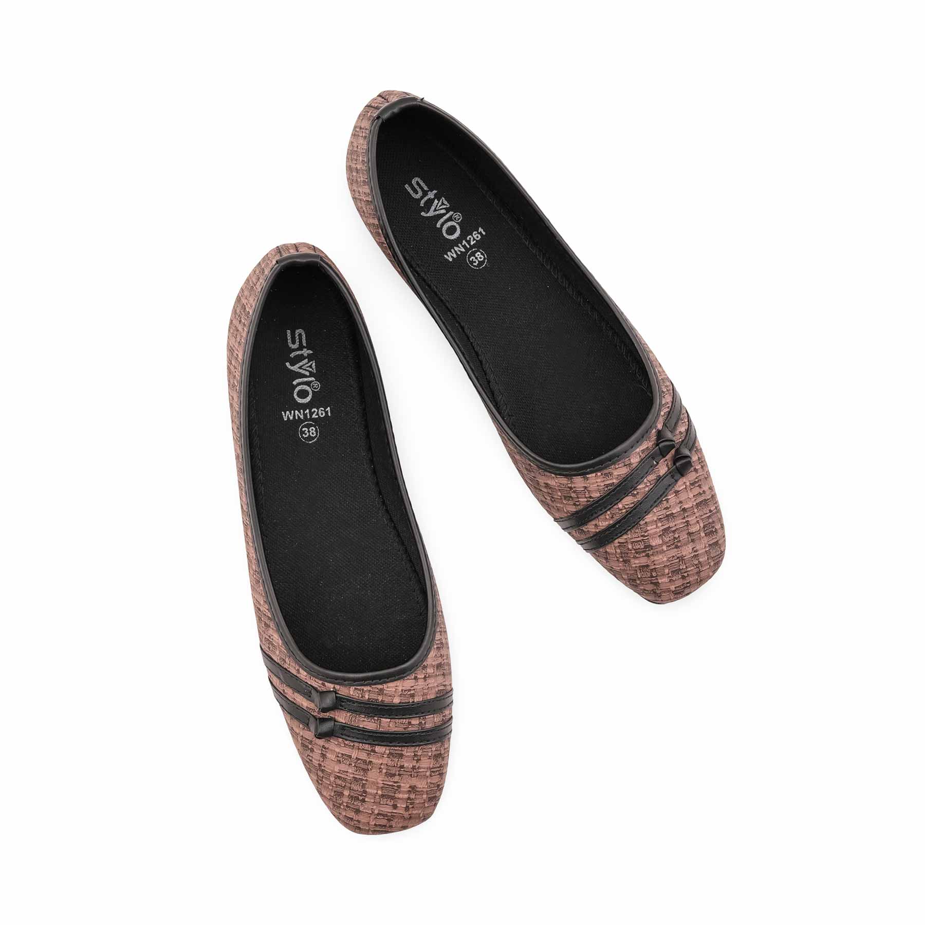 Brown Women Pumps WN1261 - Image 5