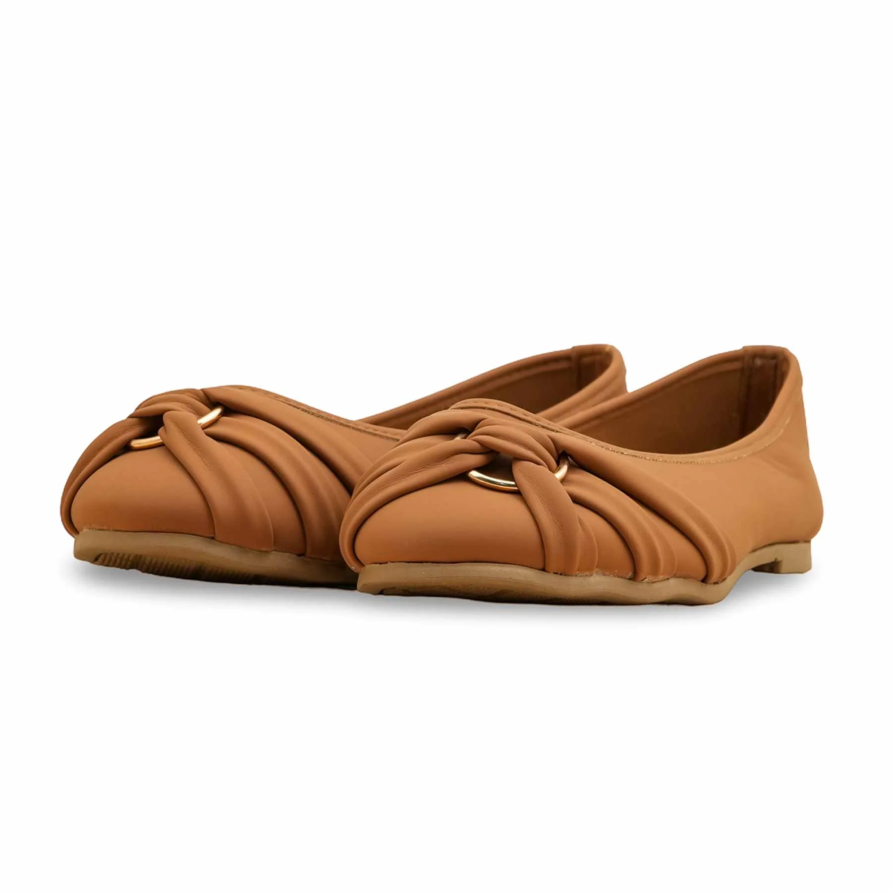 Brown Women Pumps WN1270 - Image 3