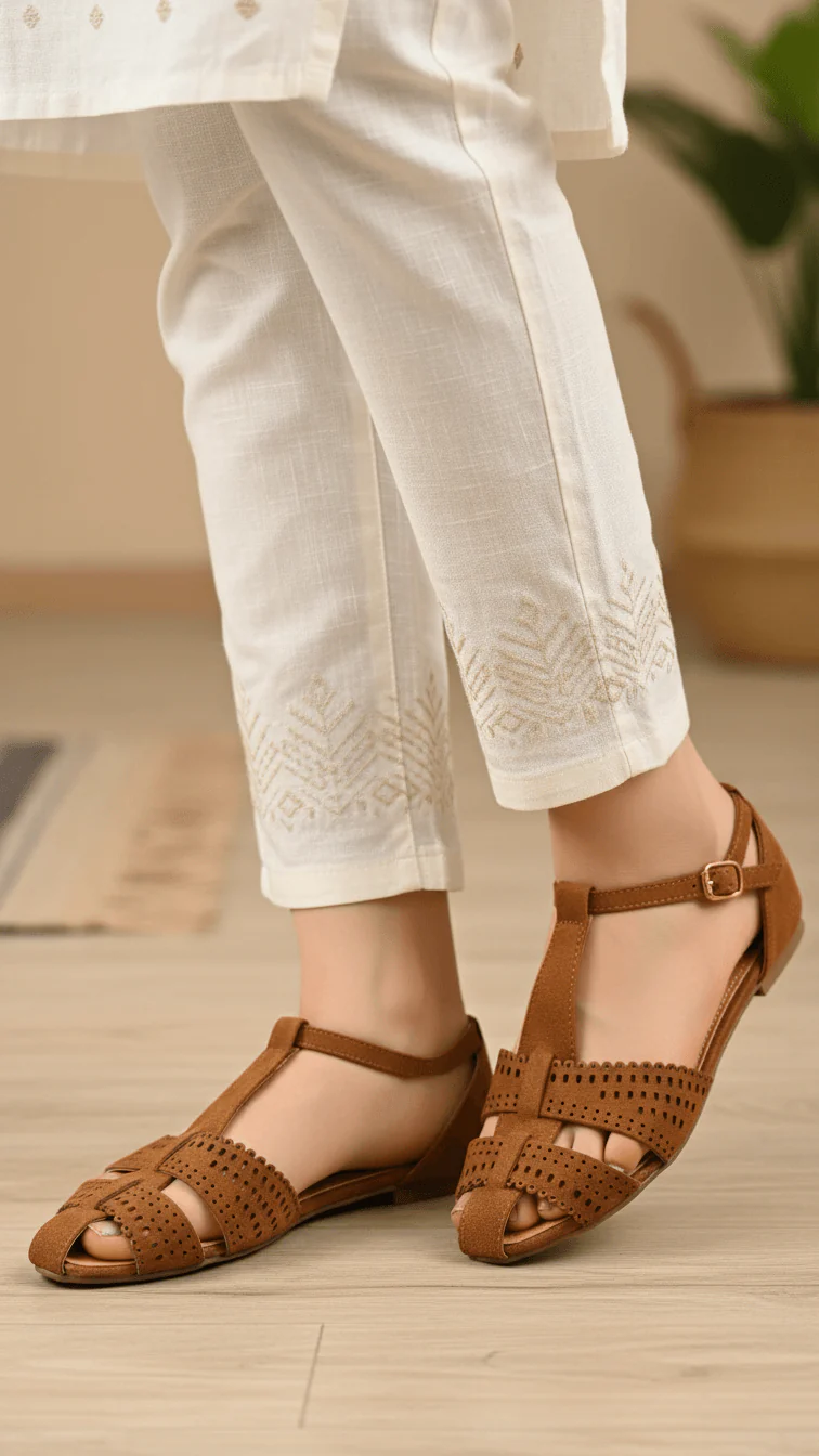 Brown Women Pumps WN1314 - Image 2