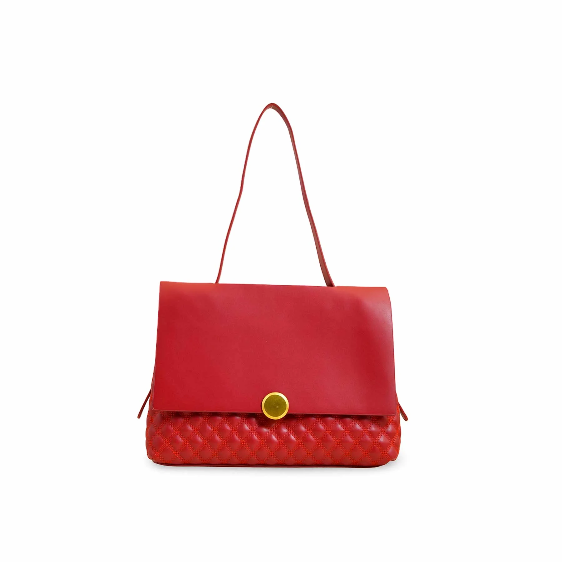 Burgundy Women Formal Shoulder Bag P36230 - Image 2
