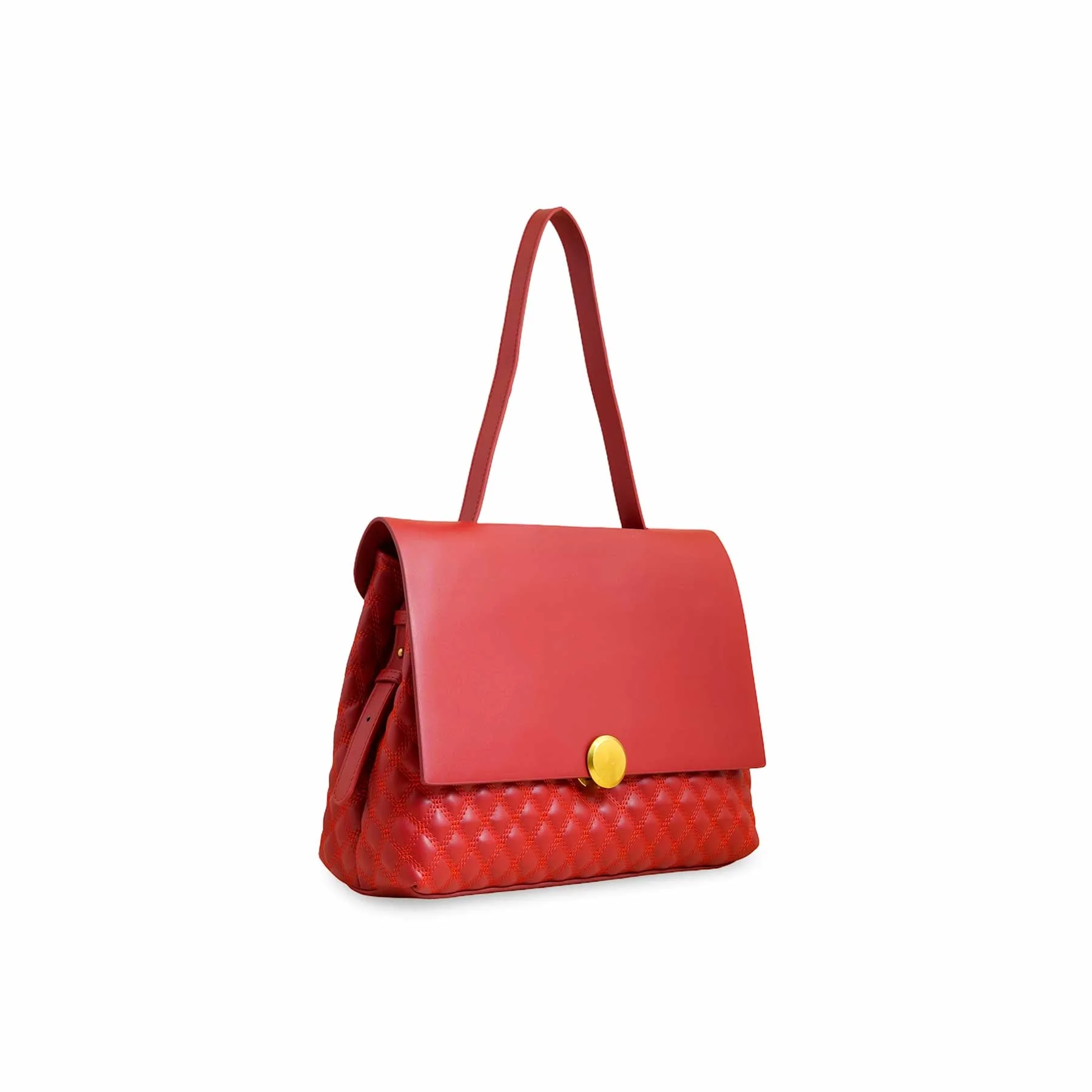 Burgundy Women Formal Shoulder Bag P36230 - Image 3