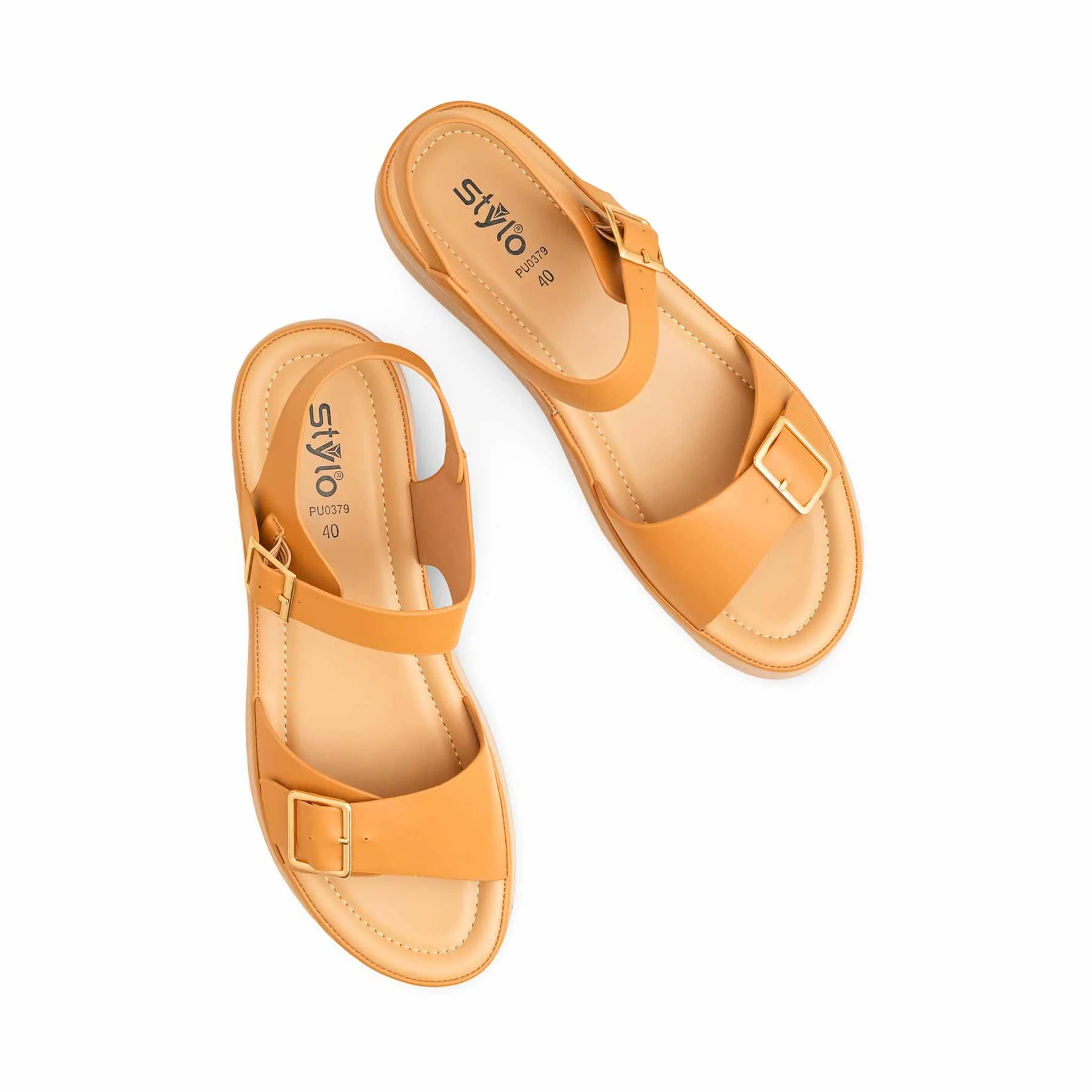 Camel Formal  Sandal Formal PU0379 - Image 5