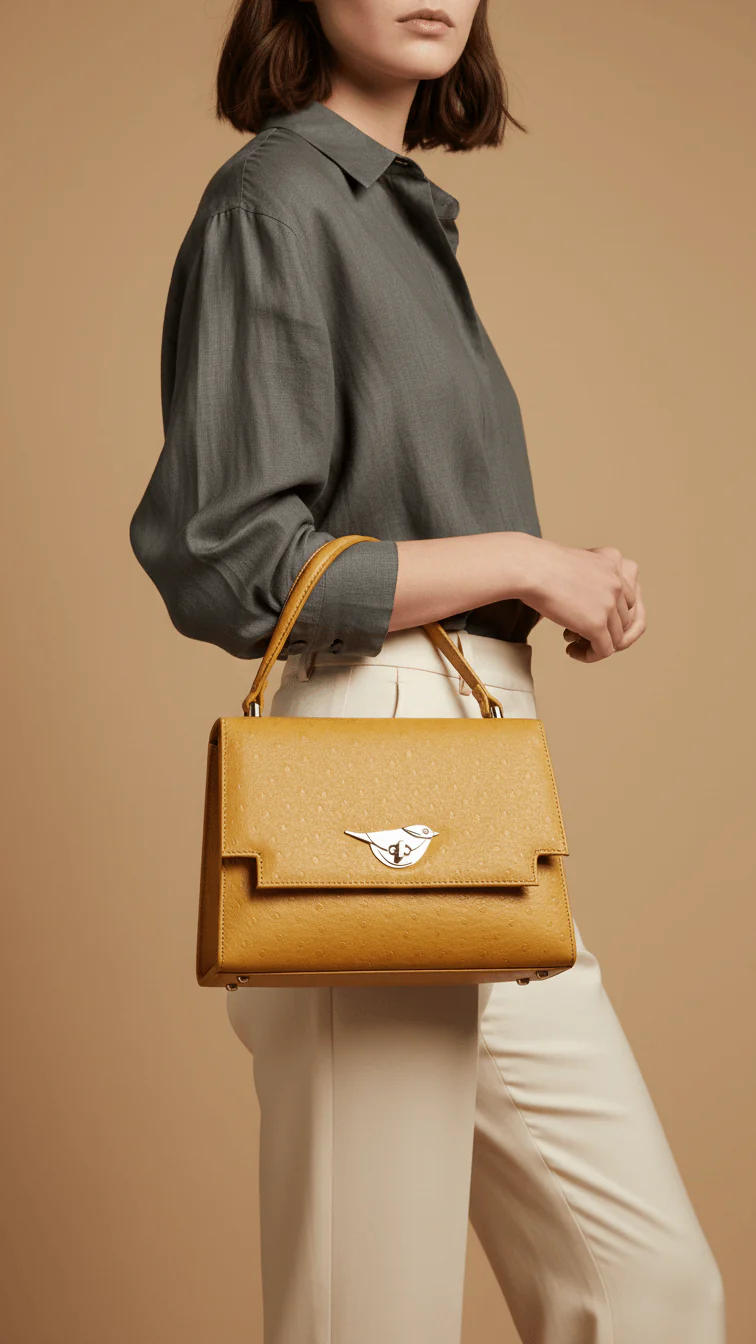 Camel Formal Shoulder Bag For Ladies P55887
