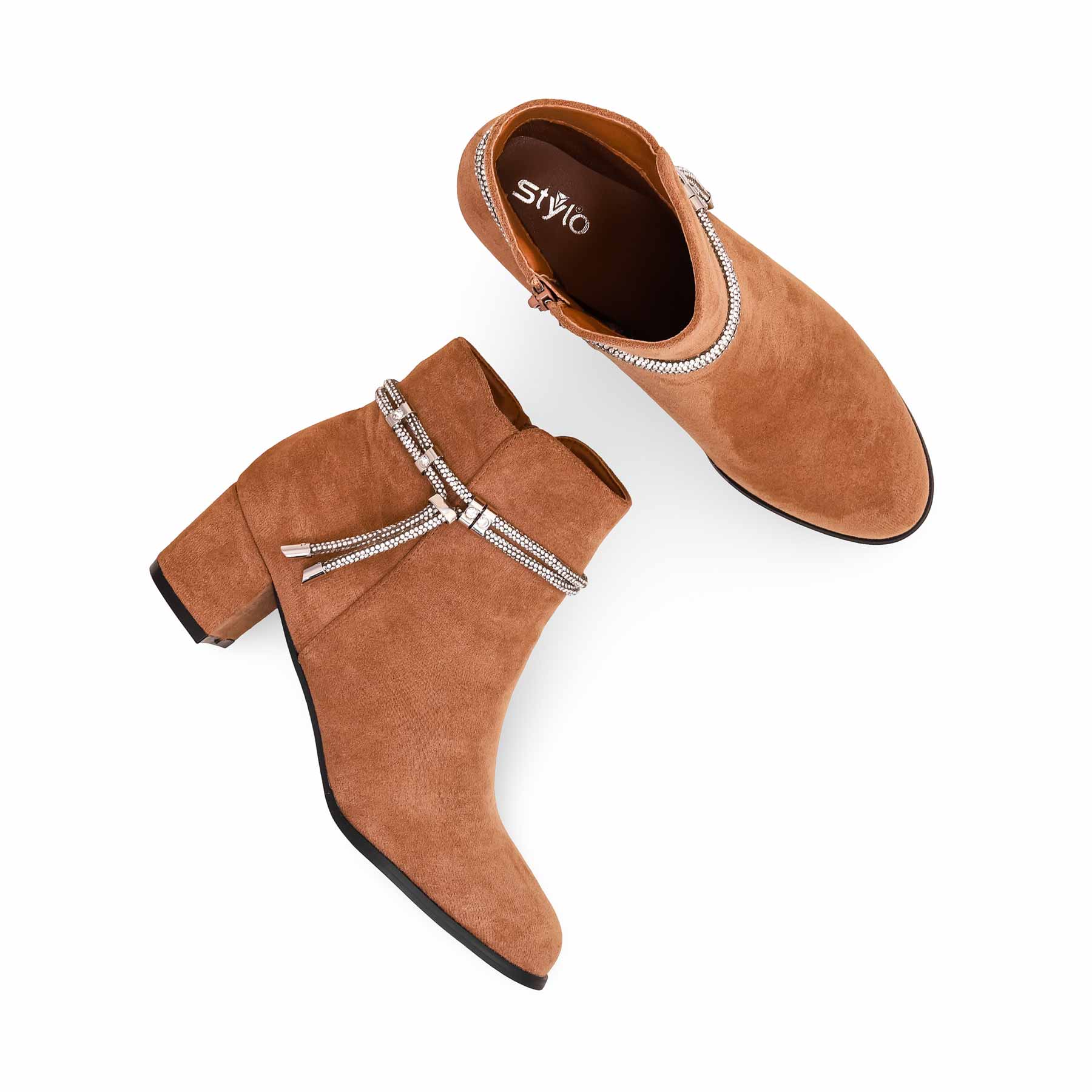 Camel Long Shoes For Women WN9018 - Image 4
