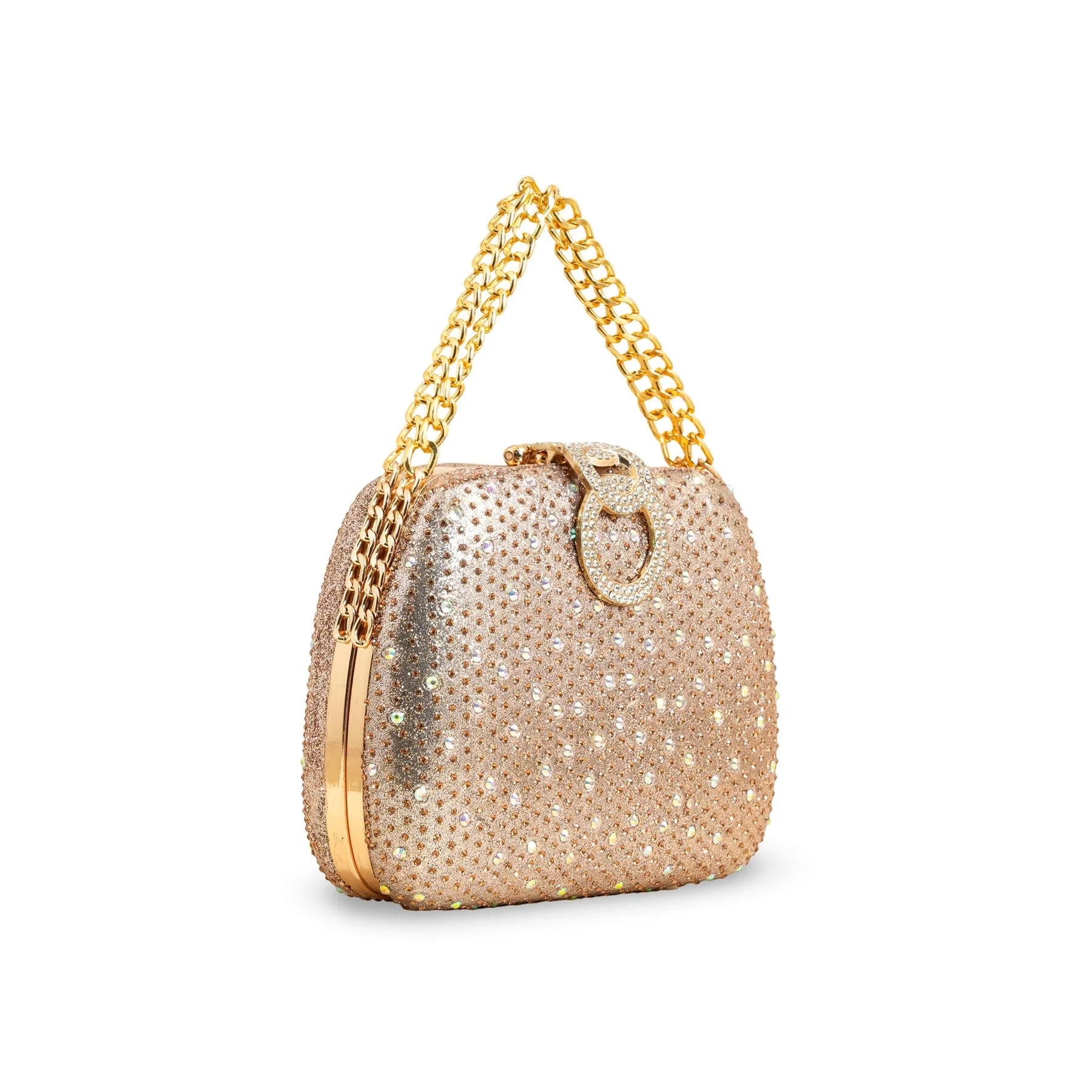 Champagne Bridal Clutch P15388 - Image 3