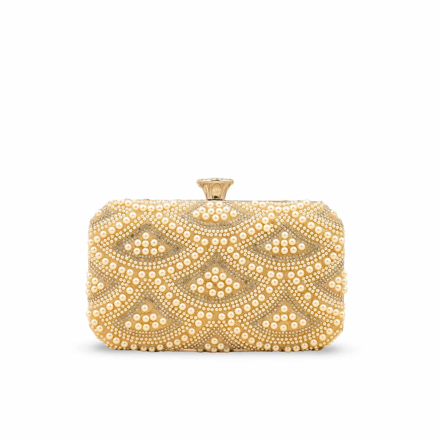 Champagne Bridal Clutch P24277 - Image 3