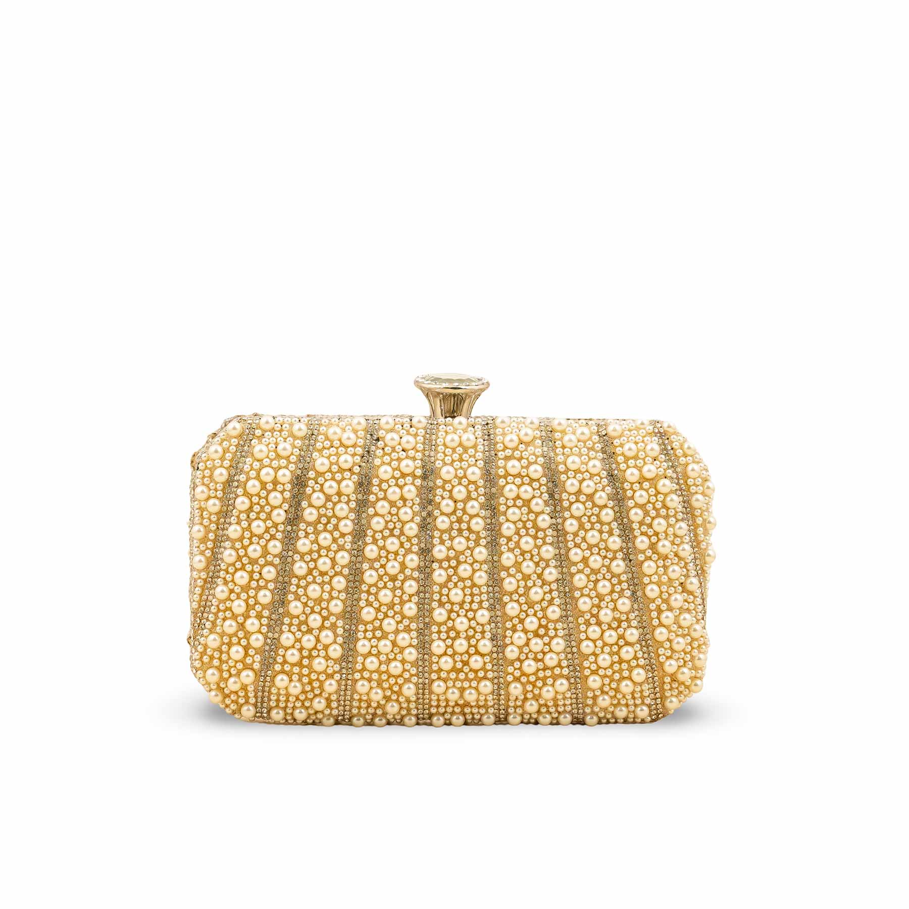 Champagne Bridal Clutch P24281 - Image 2
