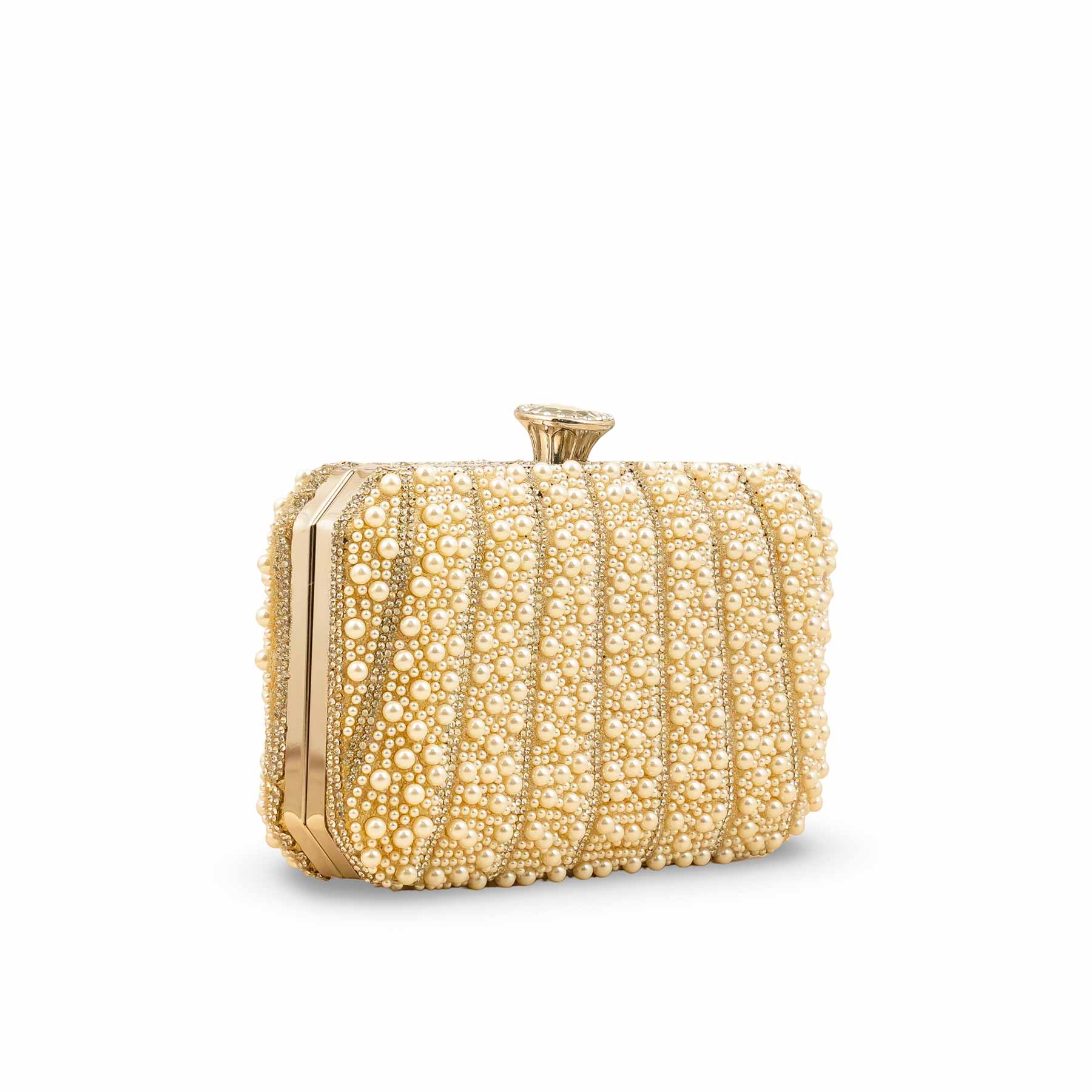 Champagne Bridal Clutch P24281 - Image 3
