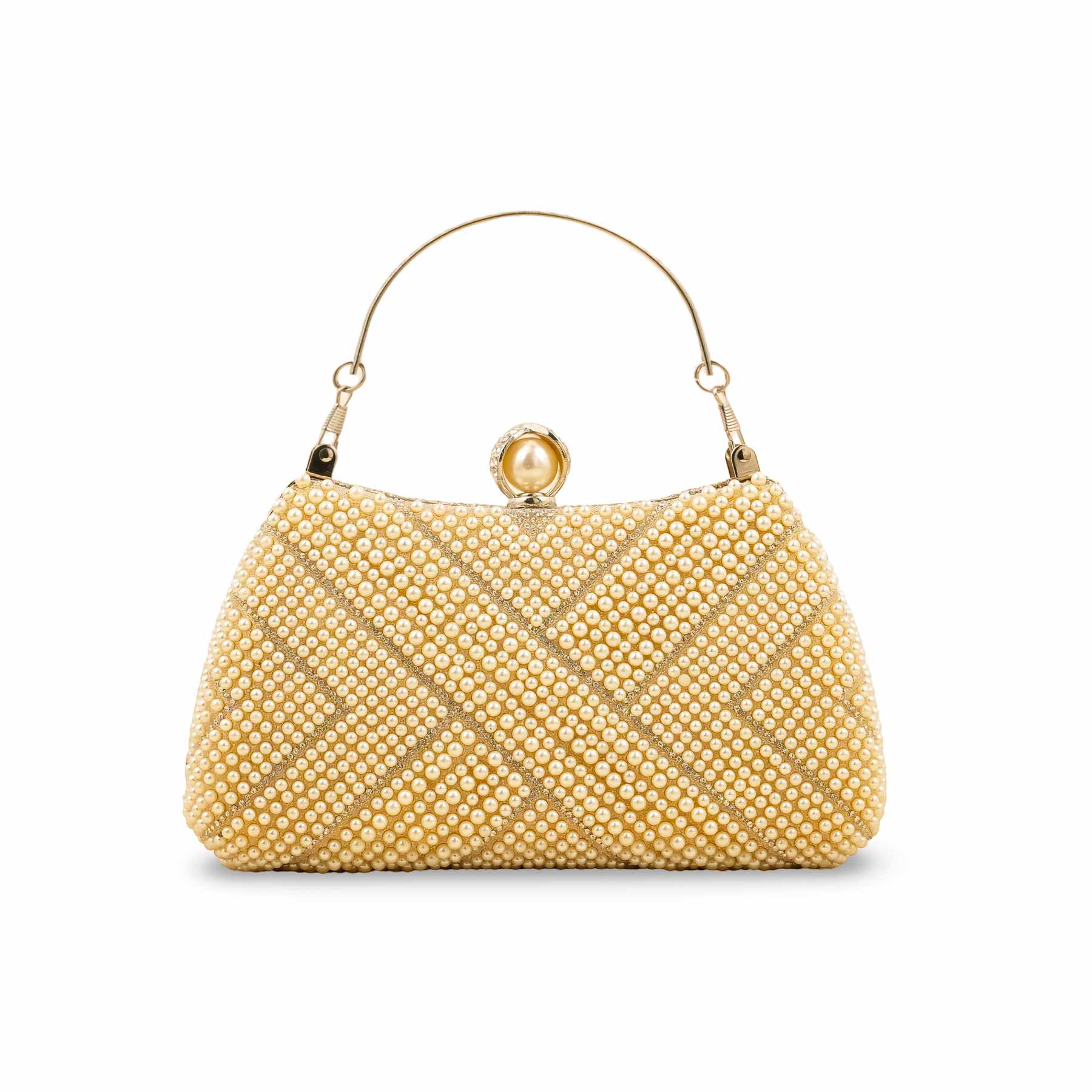 Champagne Bridal Clutch P24287 - Image 2