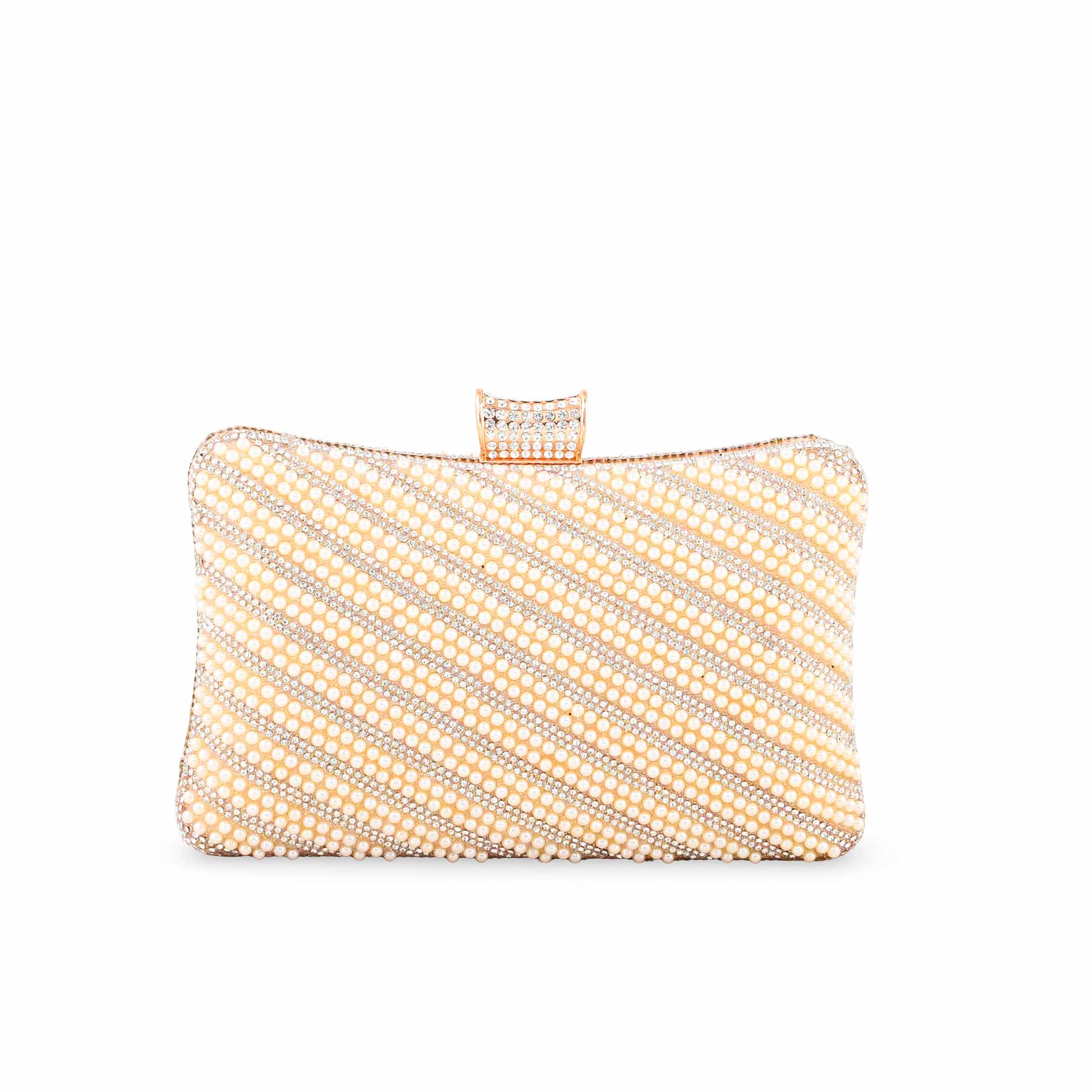 ChamPagne Bridal Clutch P24355 - Image 4
