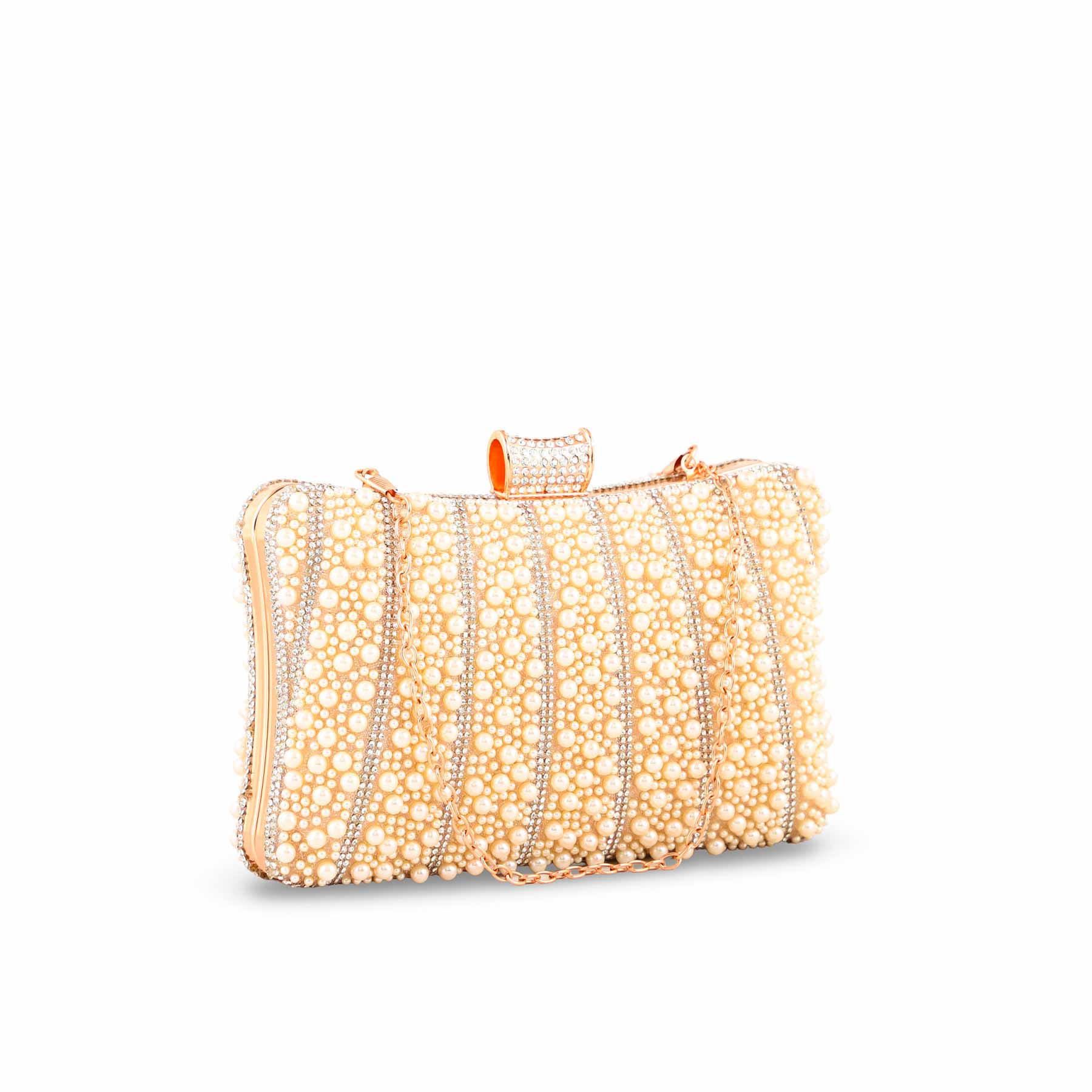 Champagne Bridal Clutch P24356 - Image 3